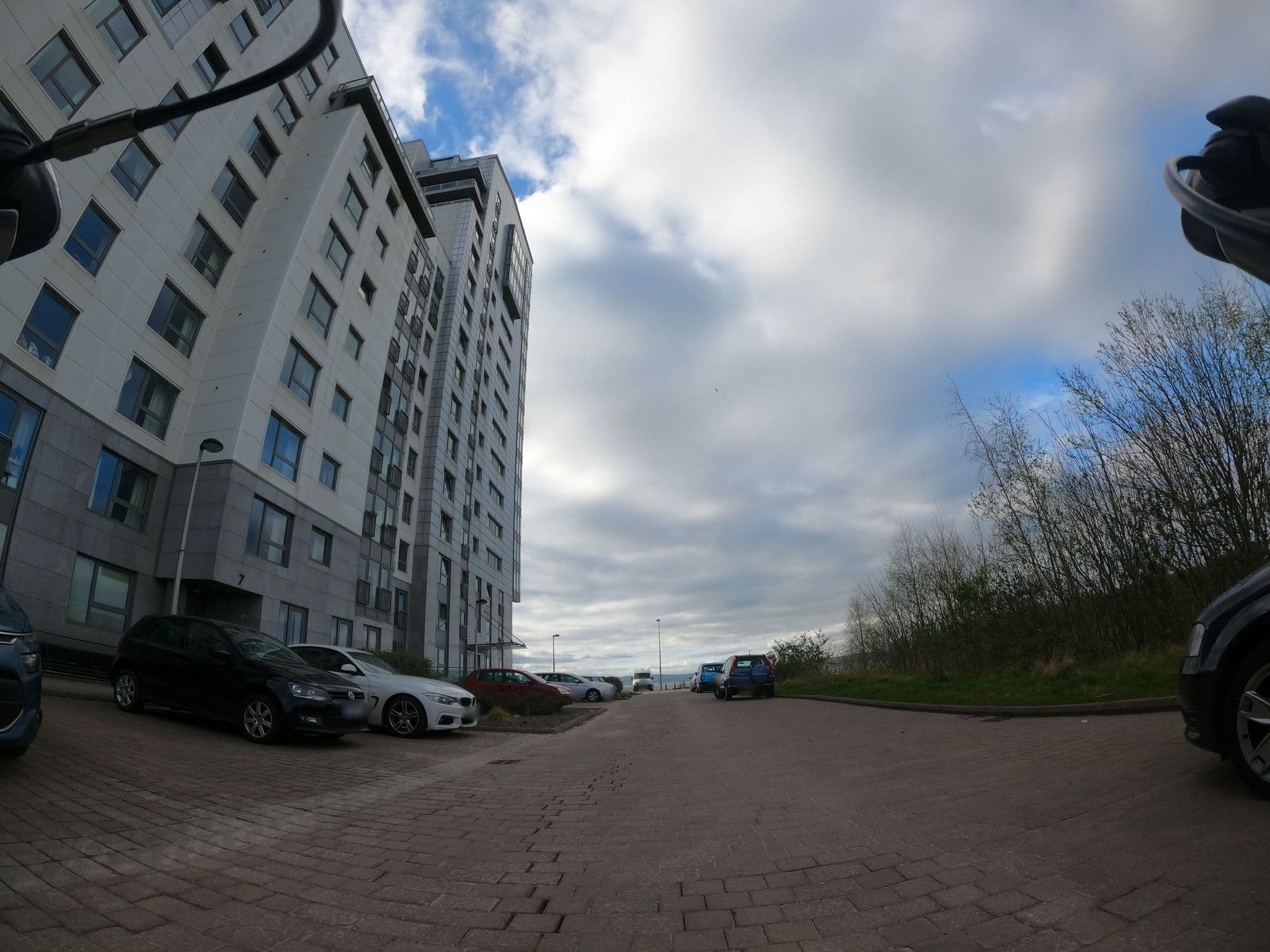 Street view near Edinburgh Western Harbour, Edinburgh — © chris (CC BY-SA · Mapillary)