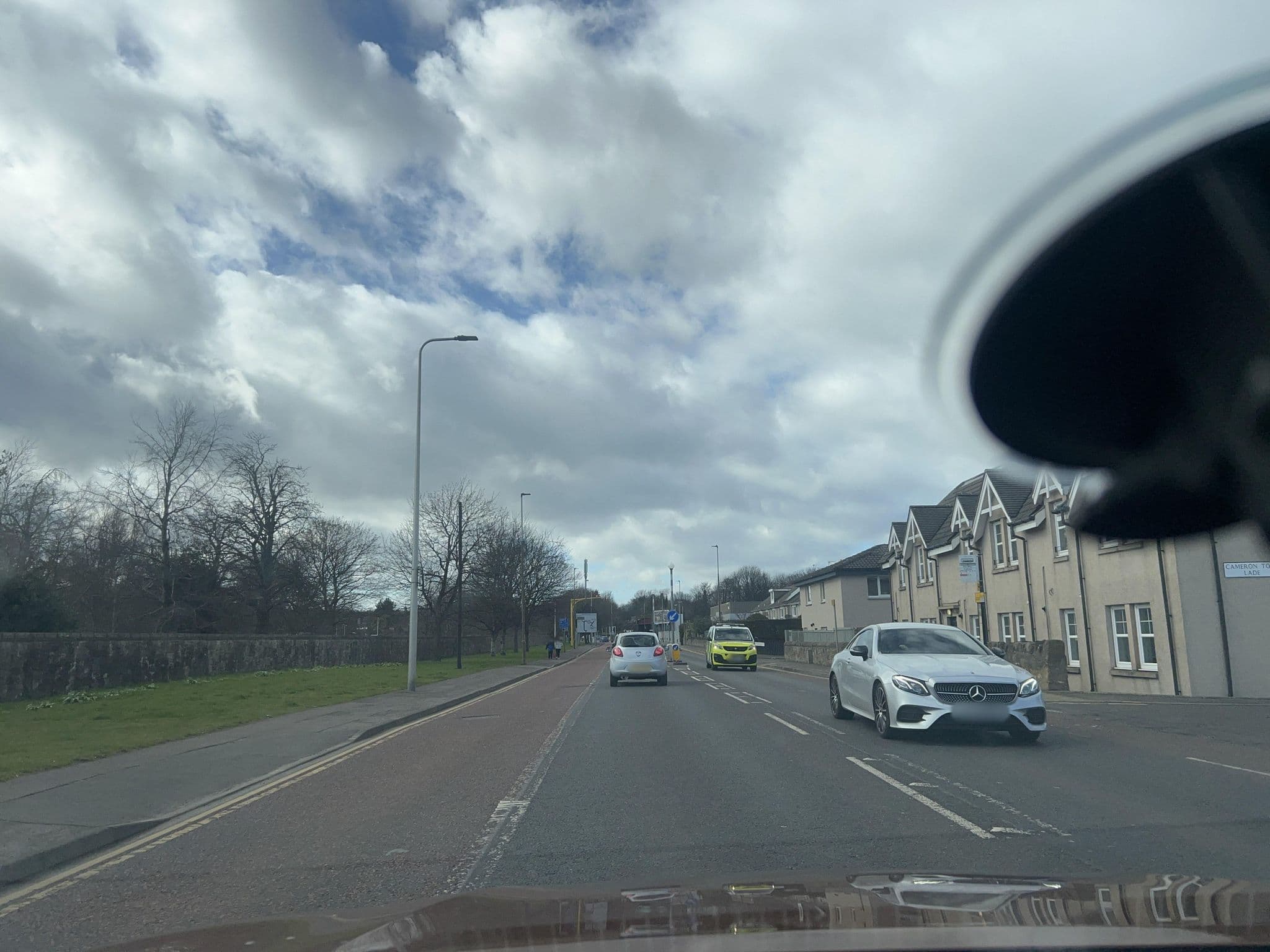 Street view near No 17 the Residence, Danderhall — © lucagm (CC BY-SA · Mapillary)