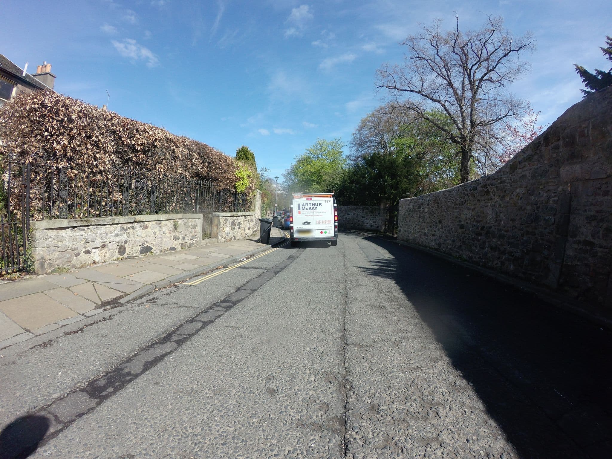 Street view near The Lochside House Residence, Edinburgh — © hobgoblin (CC BY-SA · Mapillary)