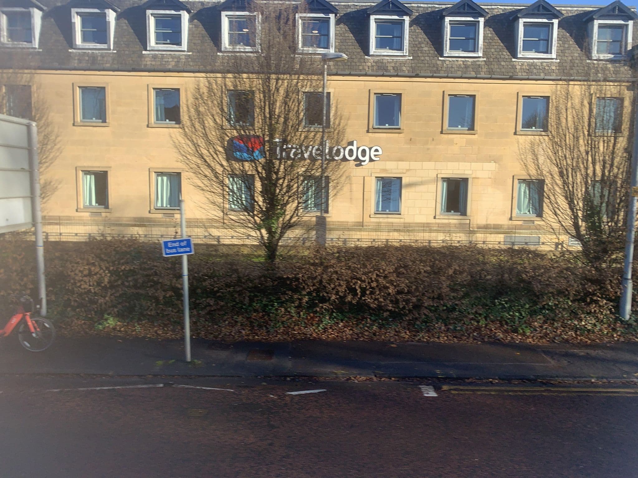 Street view near Travelodge, Edinburgh — © lucagm (CC BY-SA · Mapillary)