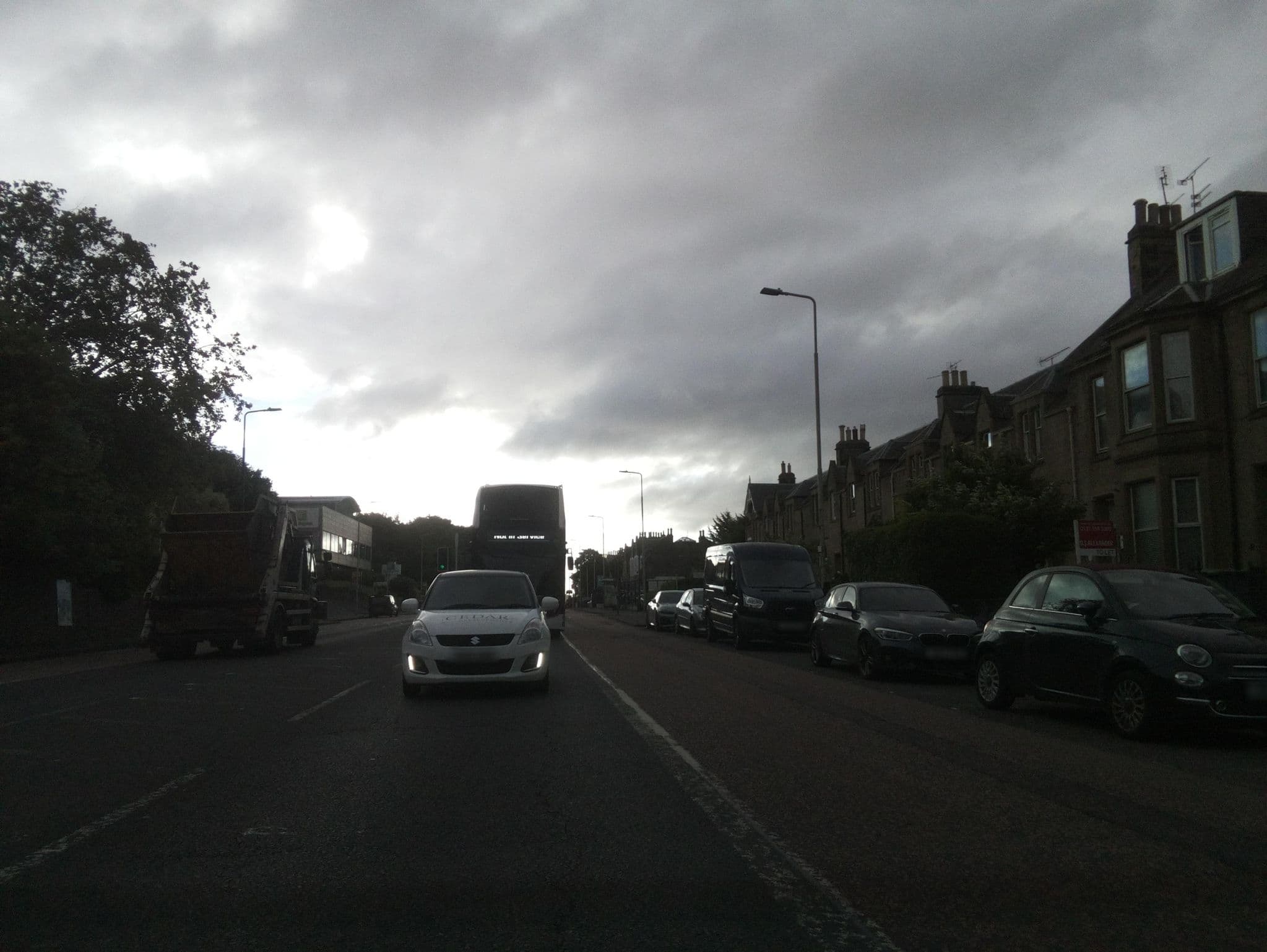 Street view near Dalmore Lodge, Colinton — © southglos (CC BY-SA · Mapillary)