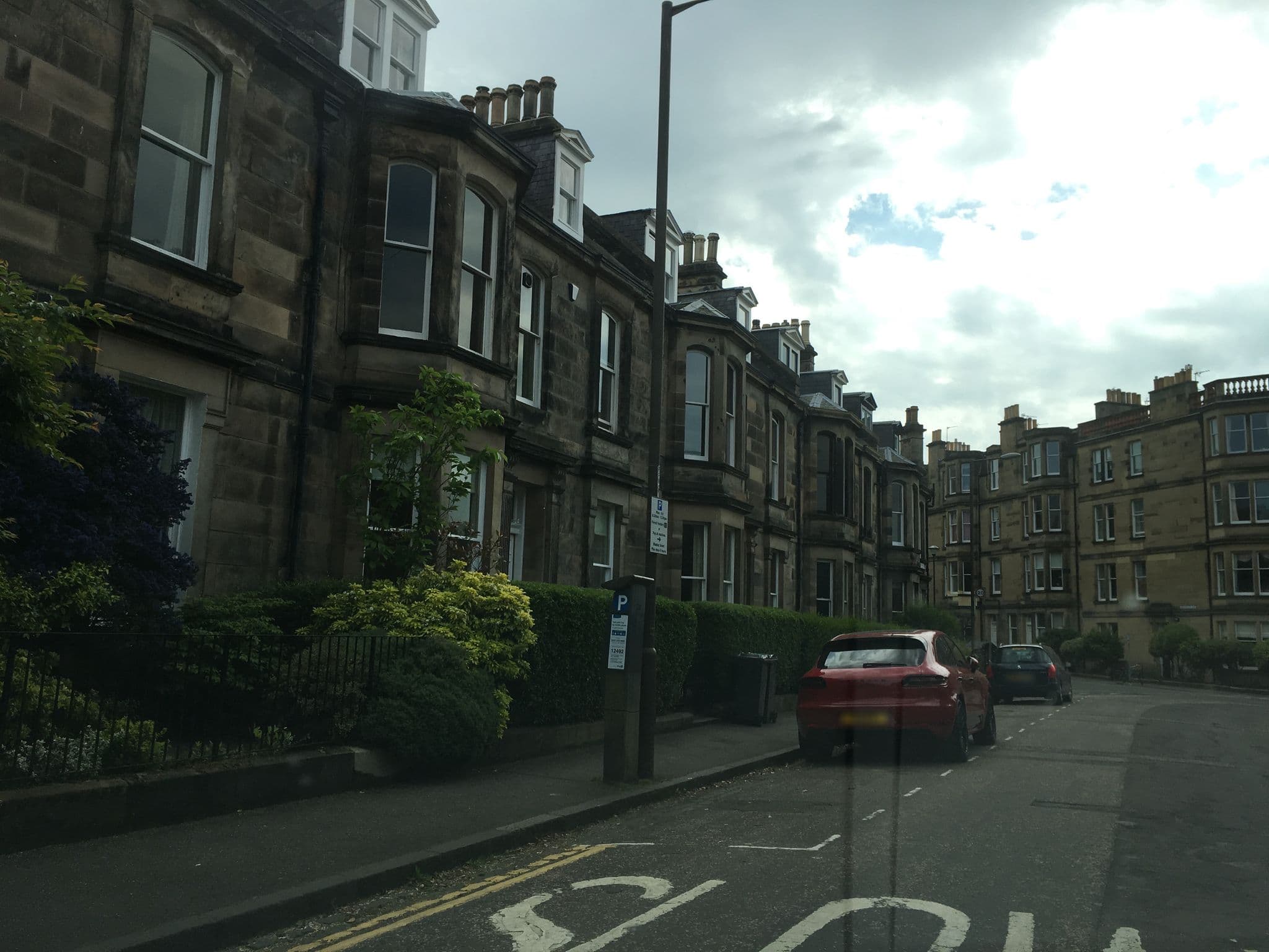 Street view near Merchiston Residence, Edinburgh — © ccbb7766 (CC BY-SA · Mapillary)