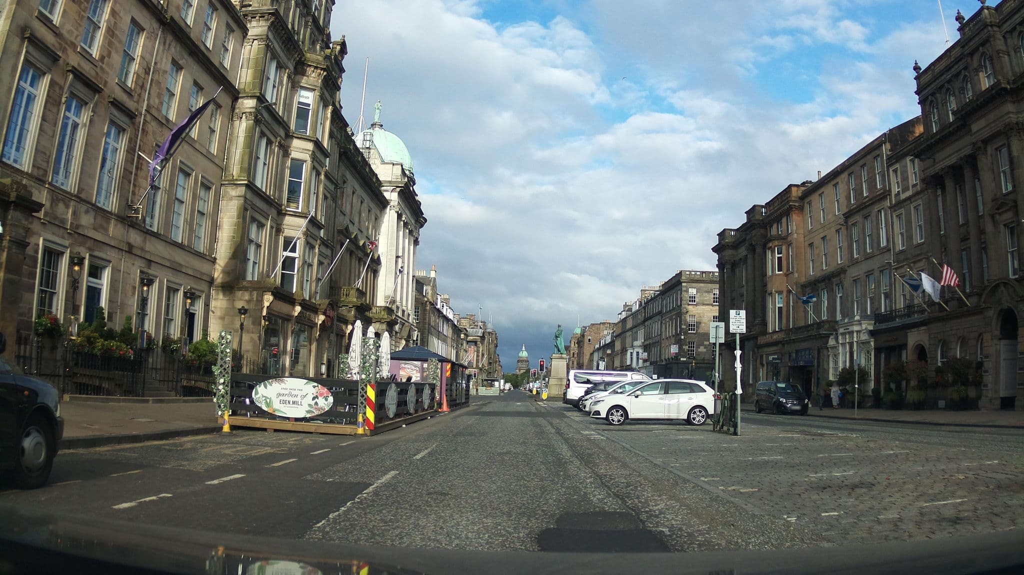 Street view near Room 4xx At The George Edb, Edinburgh — © southglos (CC BY-SA · Mapillary)
