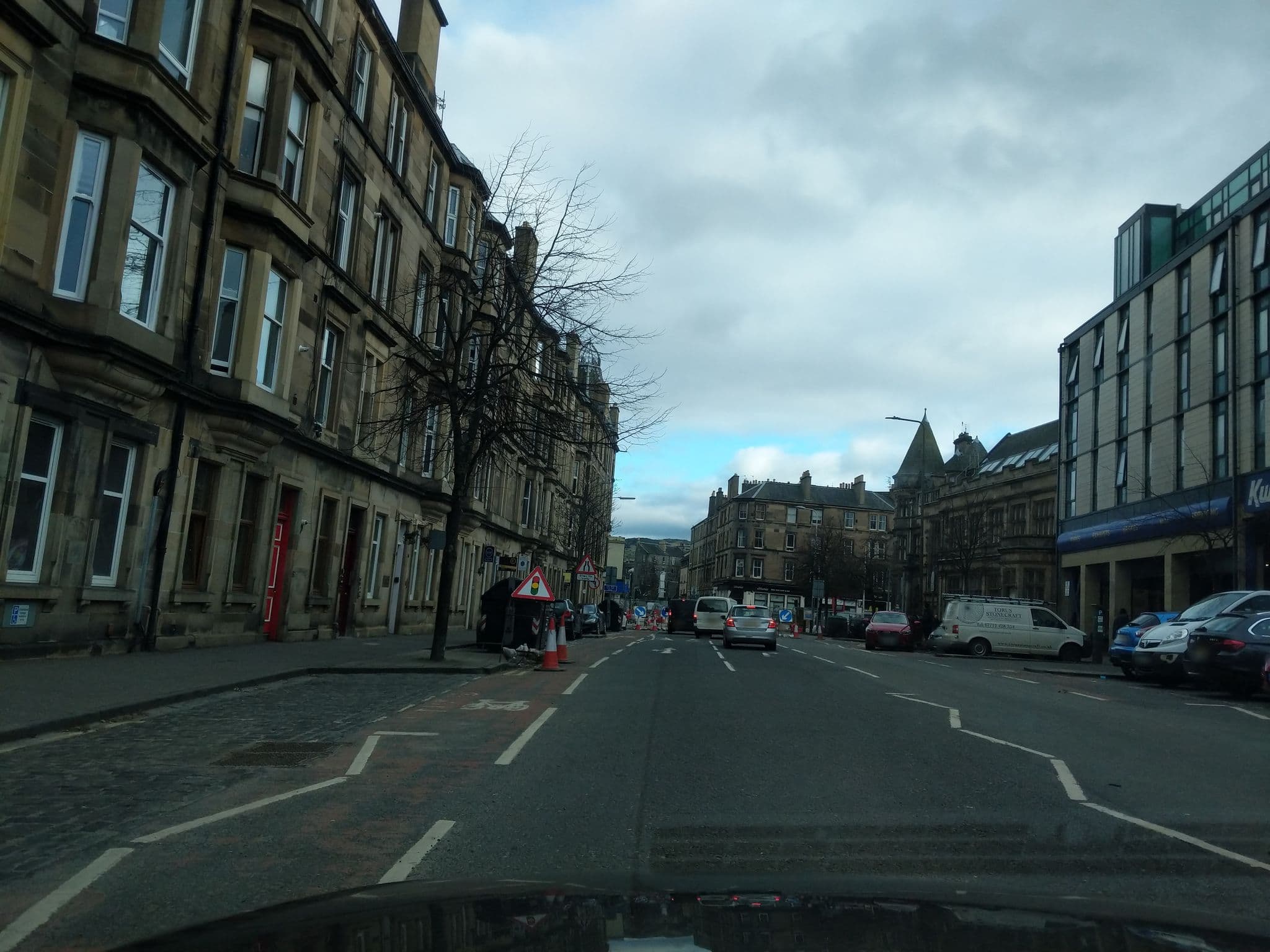 Street view near Ecosse International Guest Housr, Edinburgh — © ccbb7766 (CC BY-SA · Mapillary)