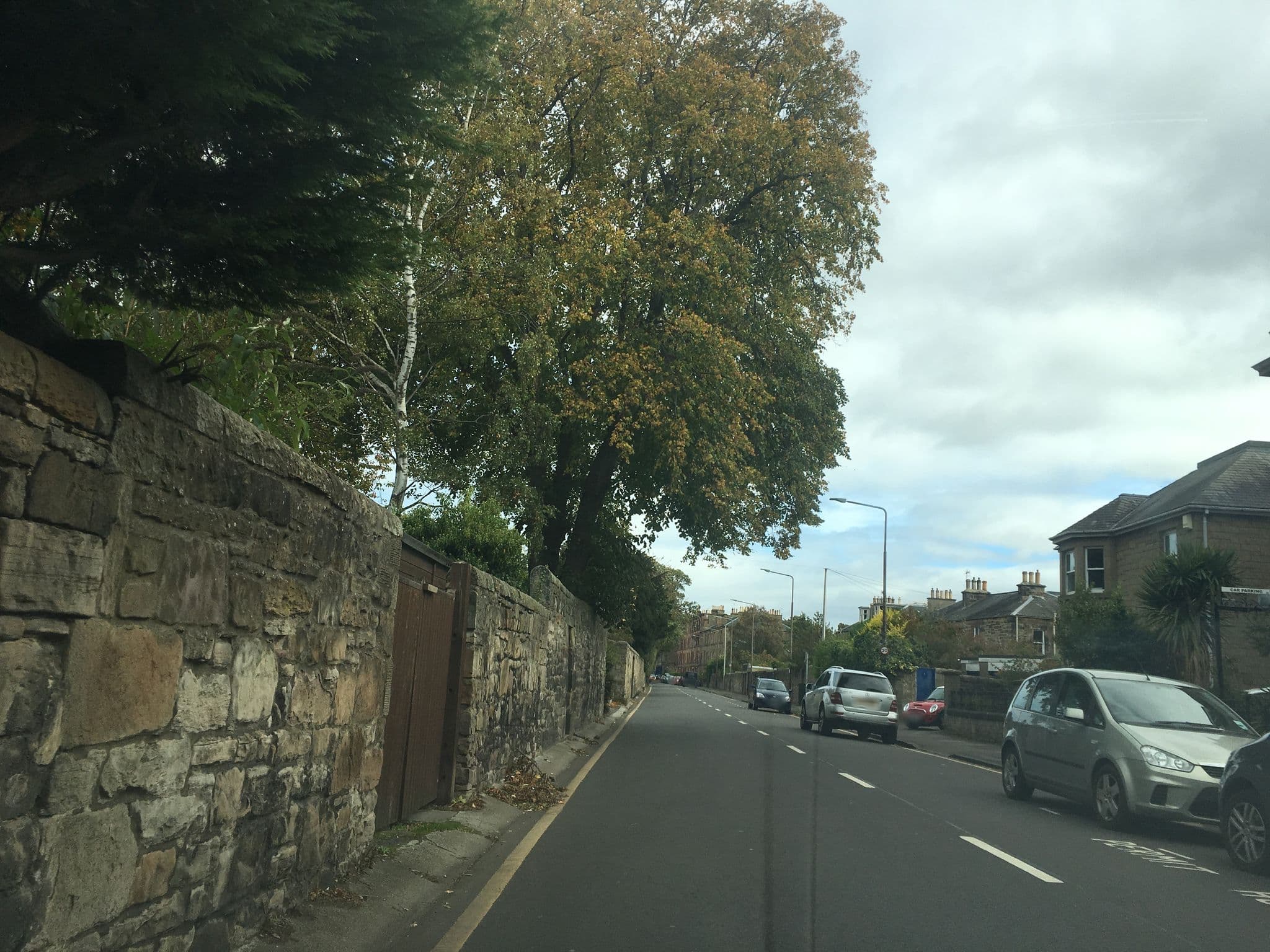 Street view near Cherrytree Villa Guest House, Edinburgh — © ccbb7766 (CC BY-SA · Mapillary)