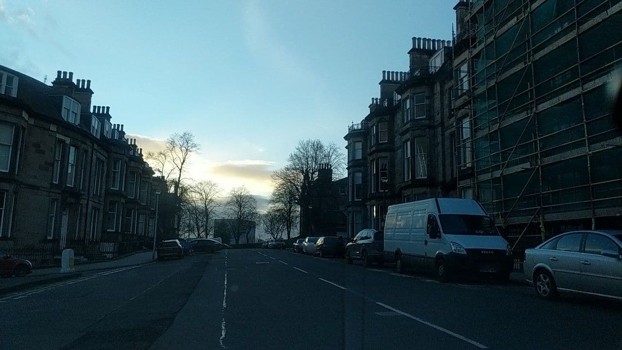 Street view near Travelodge, Edinburgh — © ccbb7766 (CC BY-SA · Mapillary)