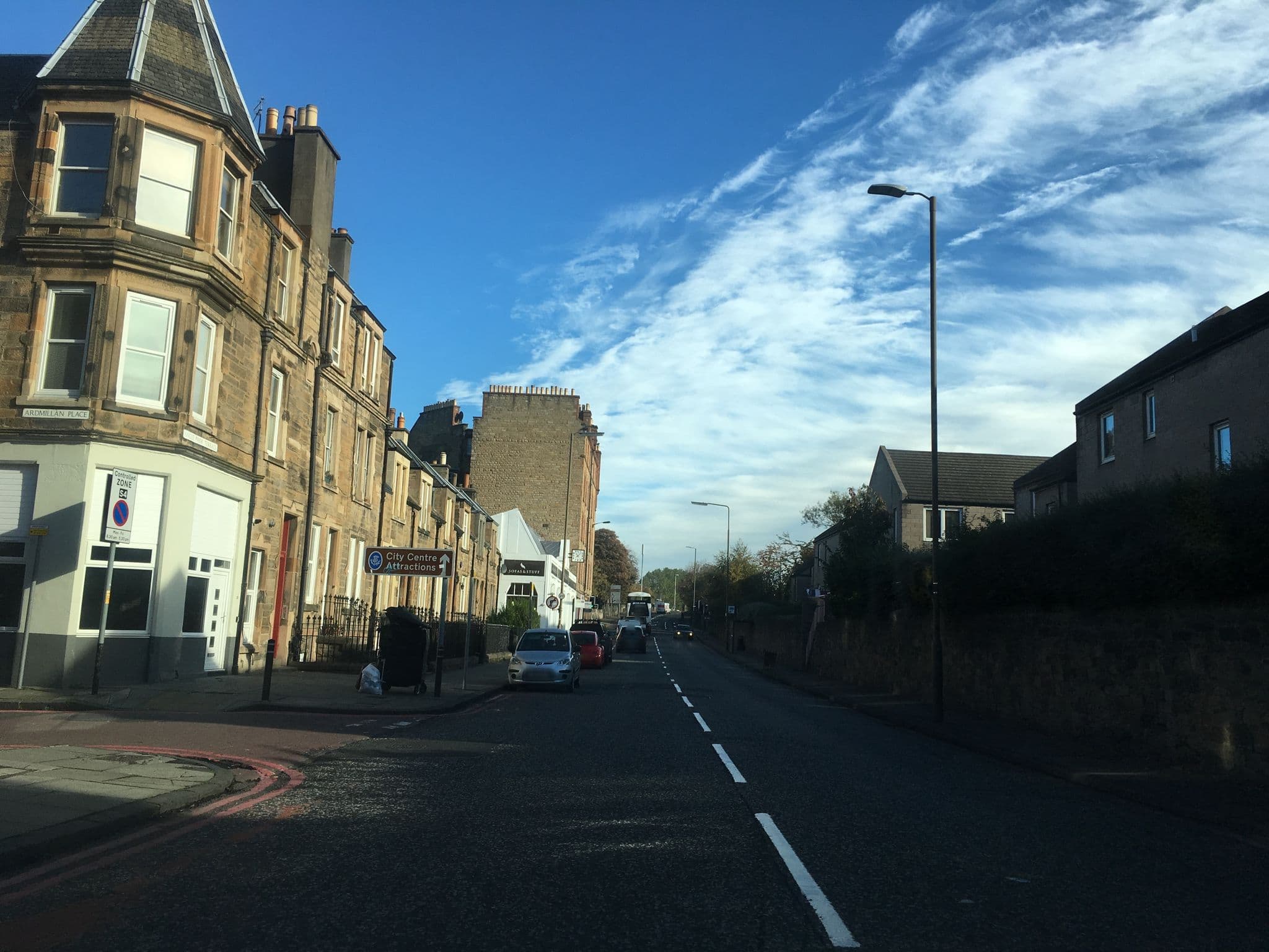 Street view near TomTom's Bed and Breakfast, Edinburgh — © ccbb7766 (CC BY-SA · Mapillary)