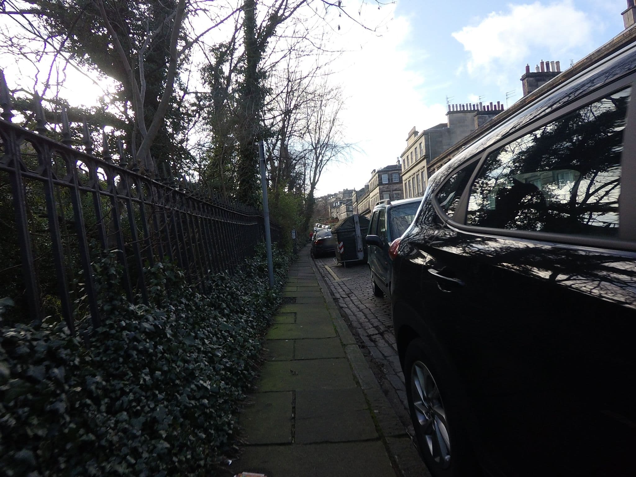 Street view near Dean Terrace Apartment, Edinburgh — © hobgoblin (CC BY-SA · Mapillary)