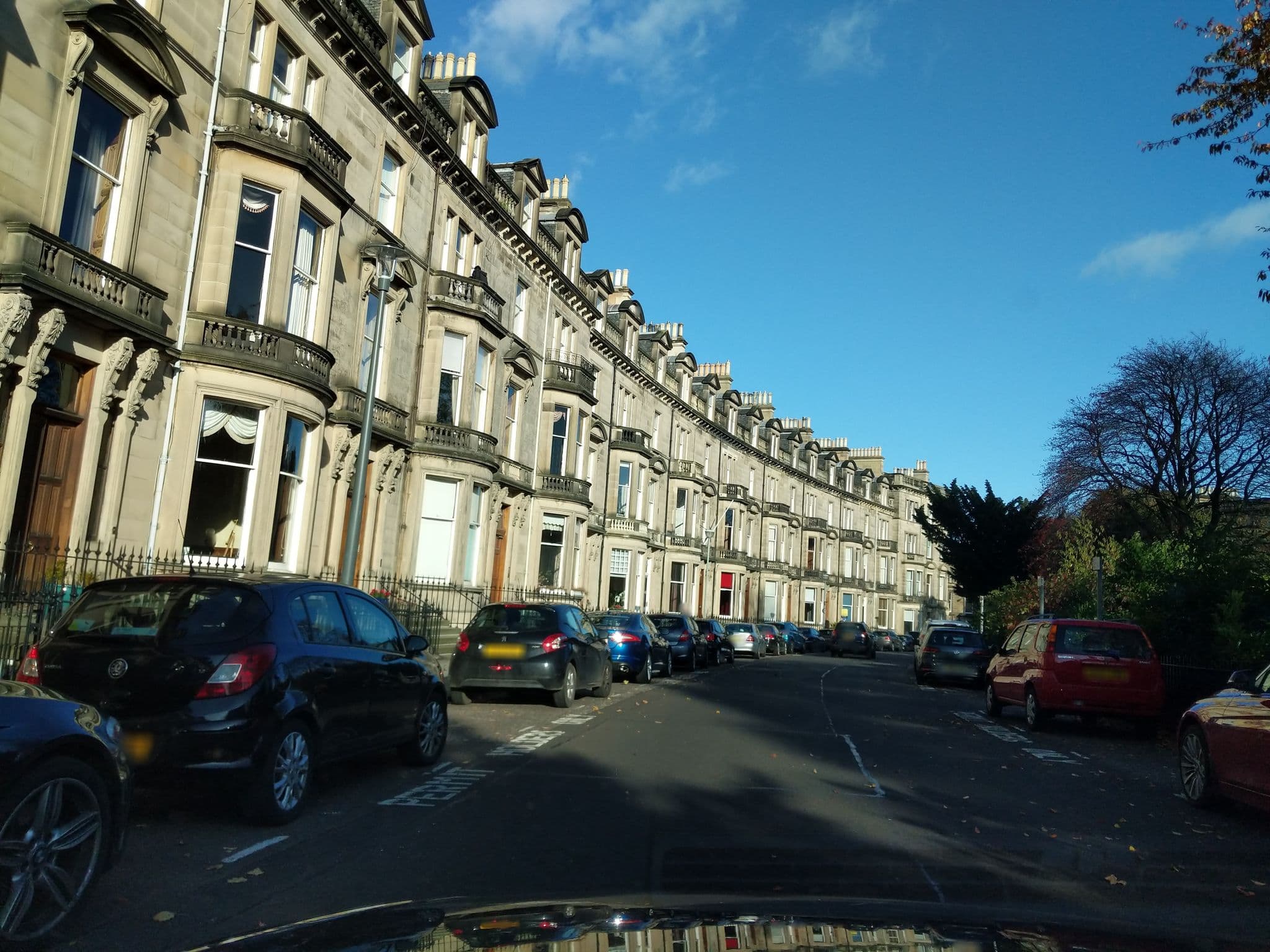 Street view near The Victorian Town House, Edinburgh — © ccbb7766 (CC BY-SA · Mapillary)