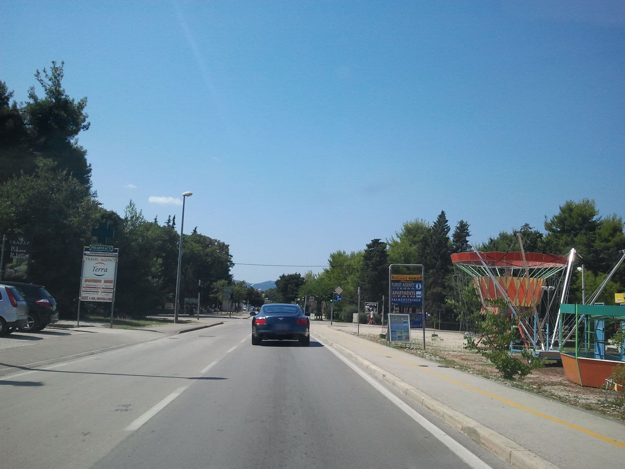 Street view near Villa Apartmani Irena, Zadar