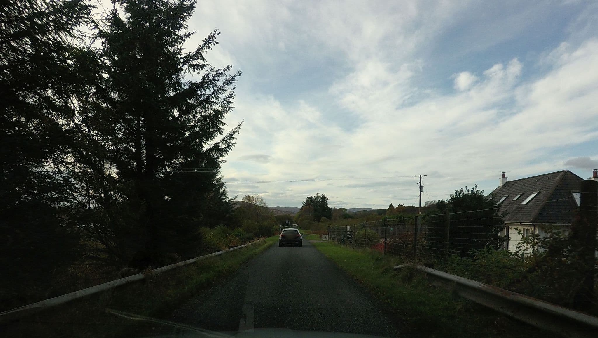 Street view near Bramble Cottage 1, 2 & 3, Isle Of Mull — © hobgoblin (CC BY-SA · Mapillary)