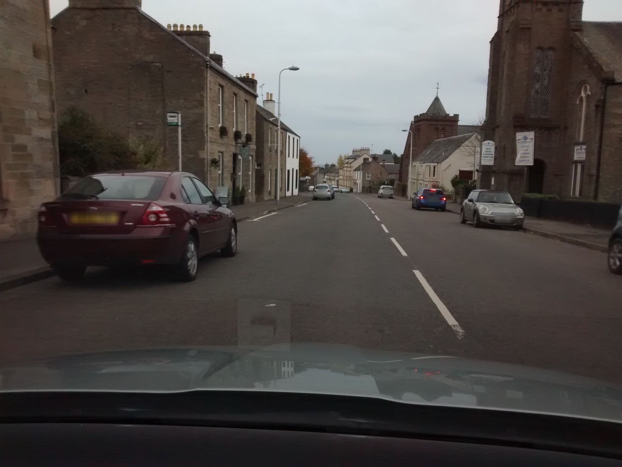 Street view near The Armoury, Auchterarder — © hobgoblin (CC BY-SA · Mapillary)
