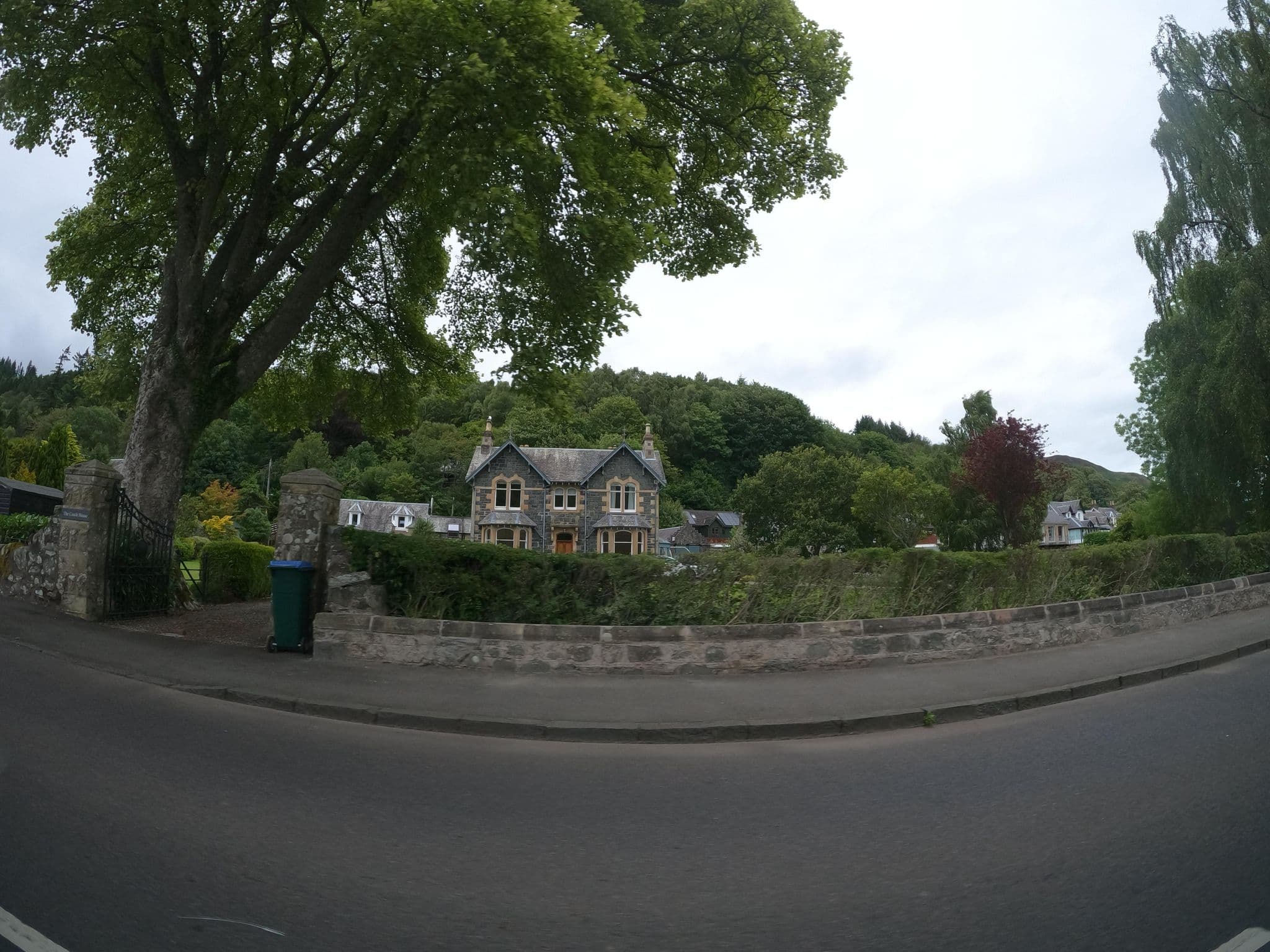Street view near Craigdarroch Cottage, Comrie — © hobgoblin (CC BY-SA · Mapillary)