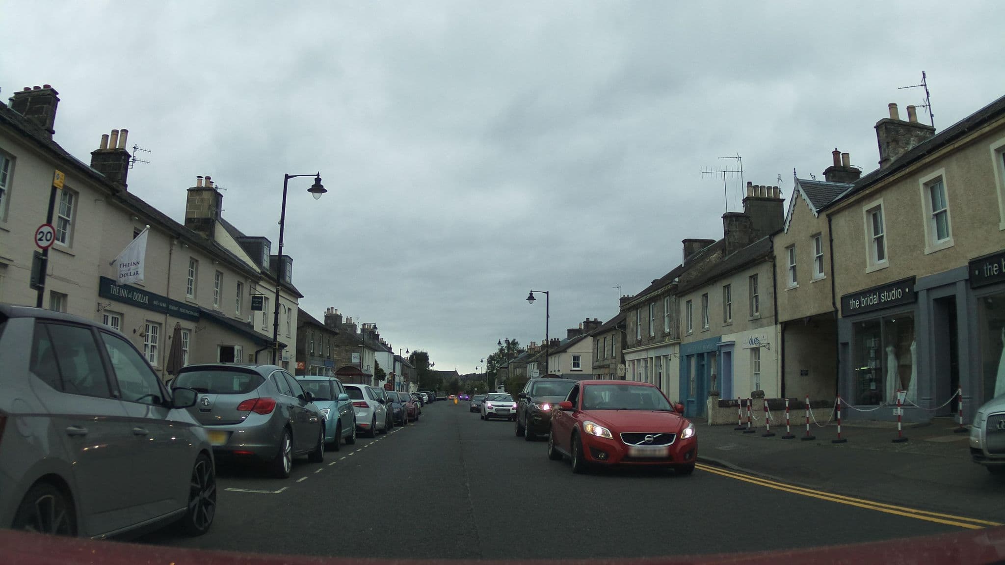 Street view near Bridge House Bed and Breakfast, Dollar — © southglos (CC BY-SA · Mapillary)
