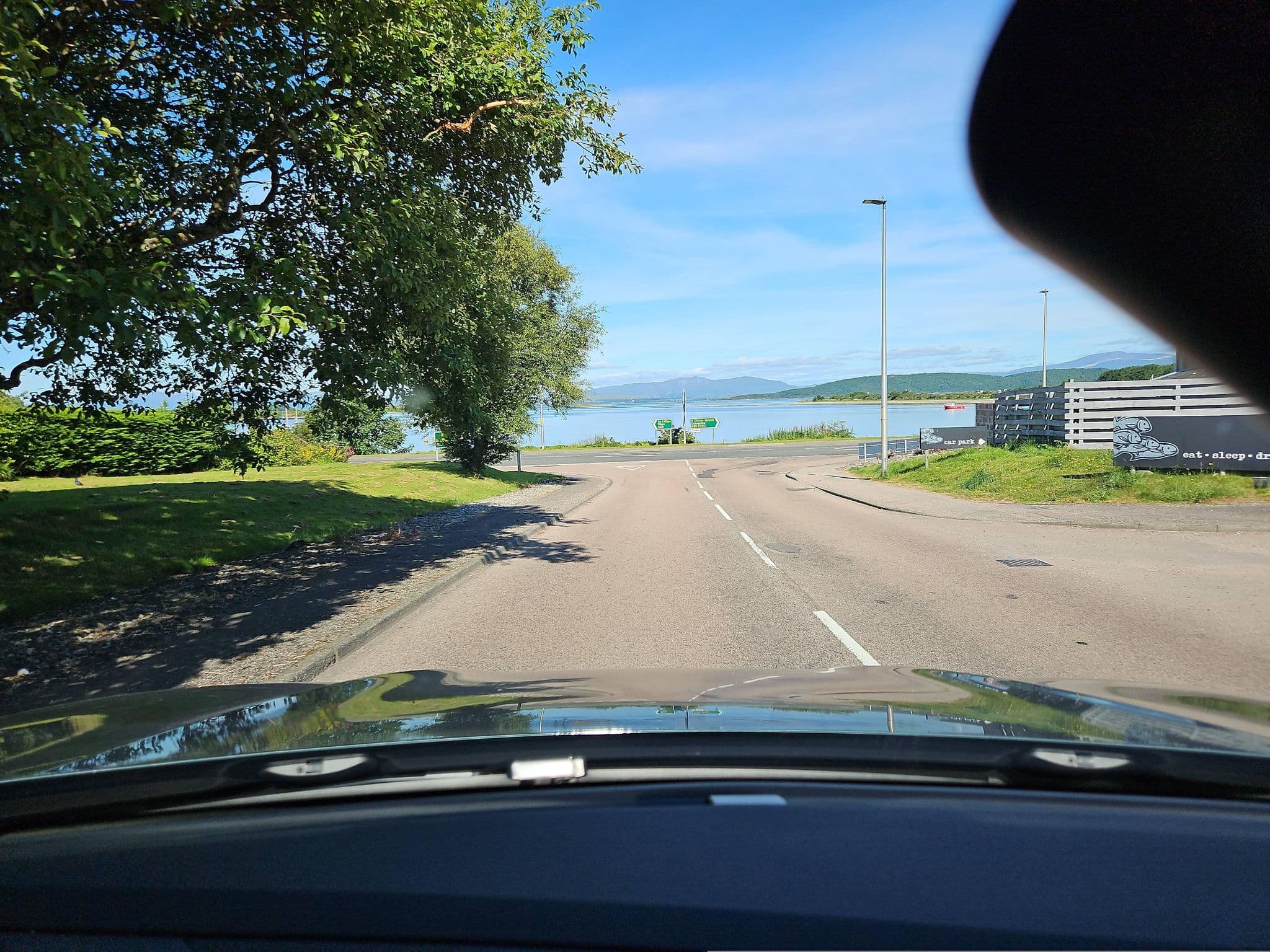 Street view near Dunstaffnage Arms Hotel, Oban — © toho (CC BY-SA · Mapillary)