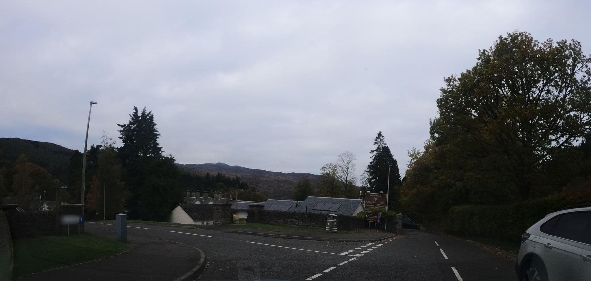 Street view near Craigatin House and Courtyard - Pitlochry B&B, Pitlochry — © hobgoblin (CC BY-SA · Mapillary)