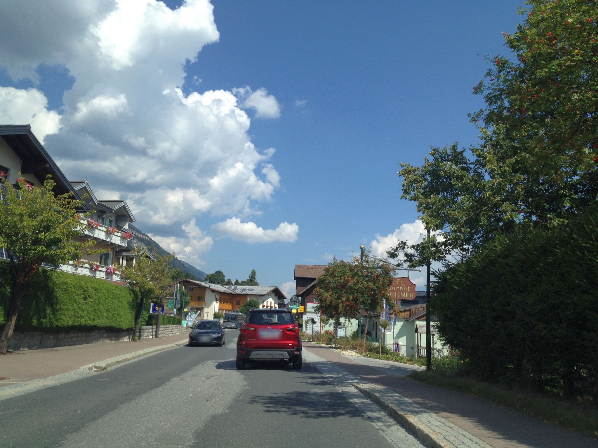 Street view near Hotel Matschner, Ramsau am Dachstein