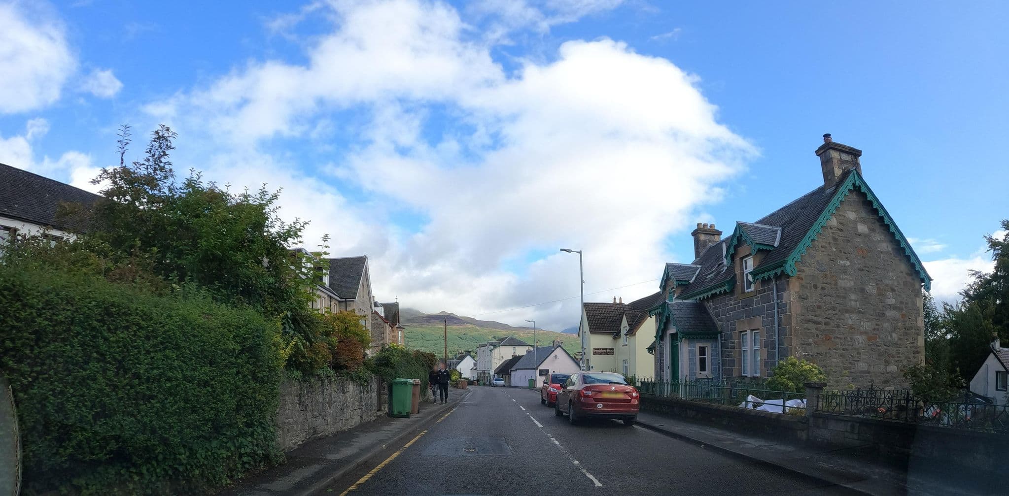 Street view near Craigard Hotel, Comrie — © hobgoblin (CC BY-SA · Mapillary)