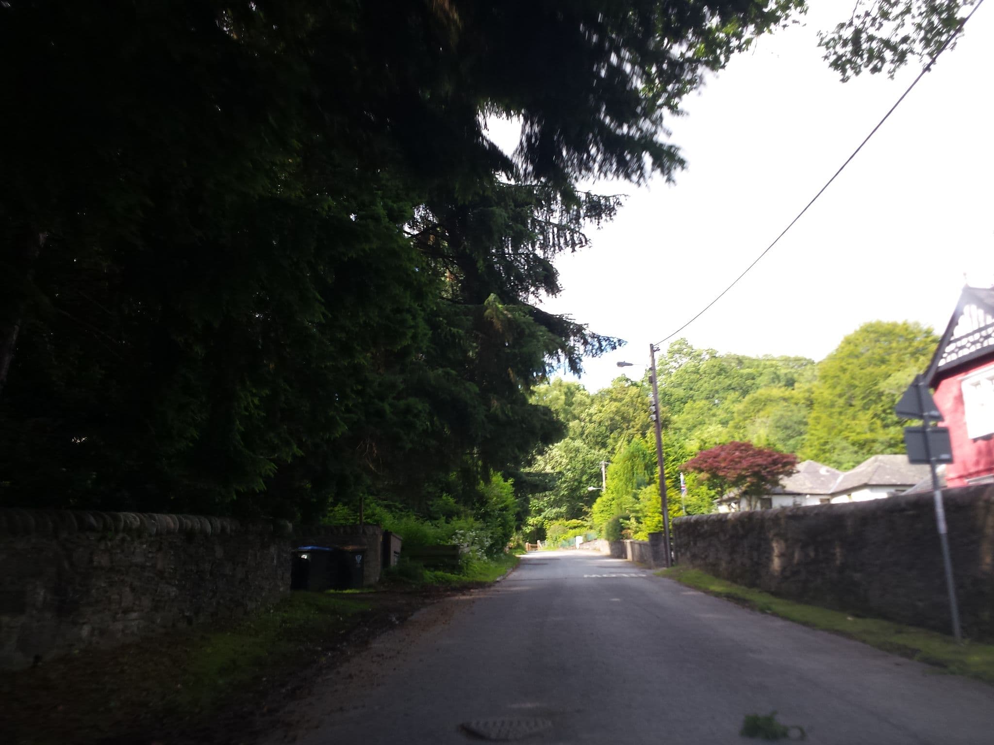 Street view near Torrdarach House - Pitlochry B&B, Pitlochry — © rudolfmayer (CC BY-SA · Mapillary)