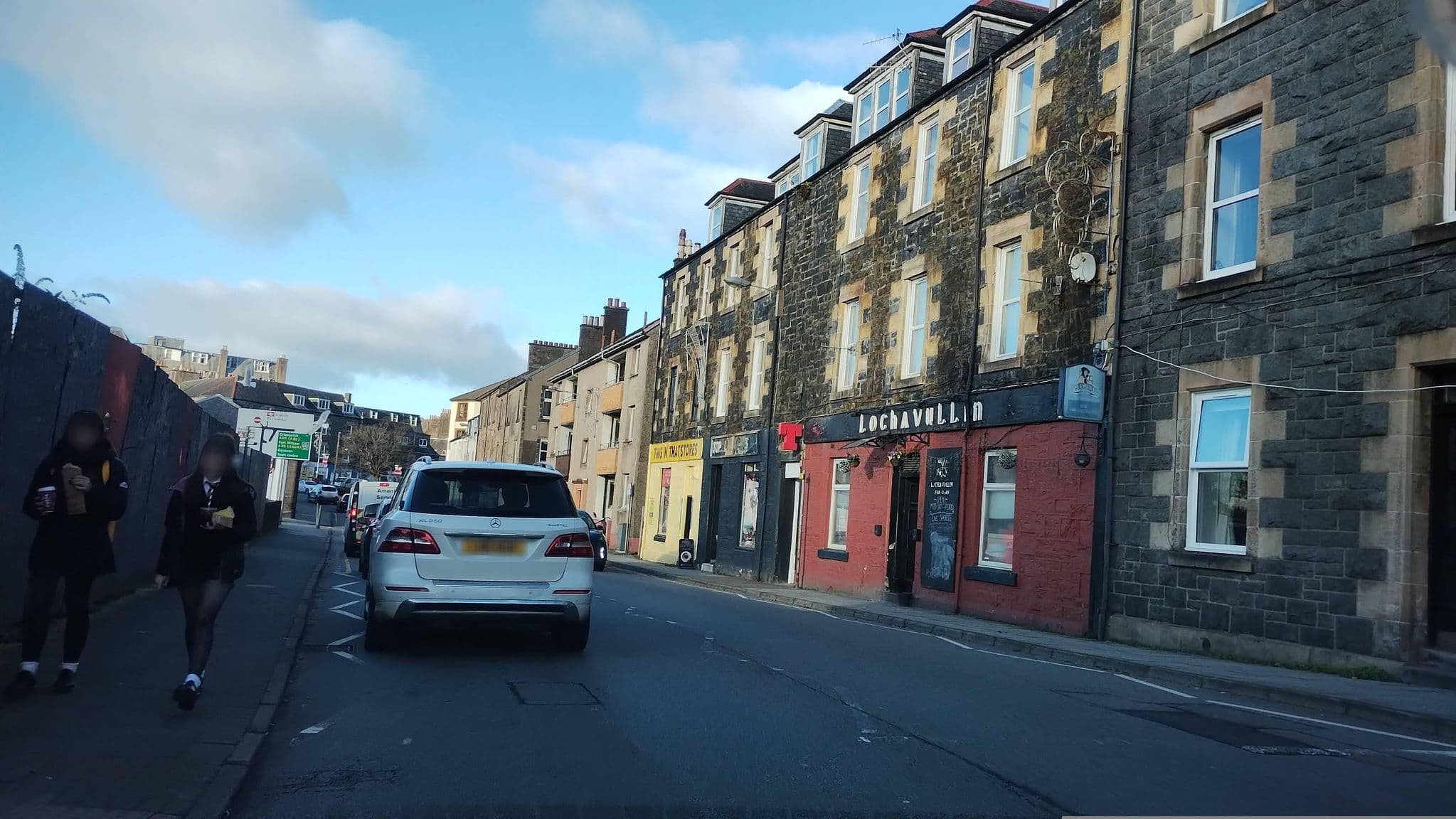 Street view near Oban Town Centre Apartment, Oban — © SuborbitalPige0n (CC BY-SA · Mapillary)
