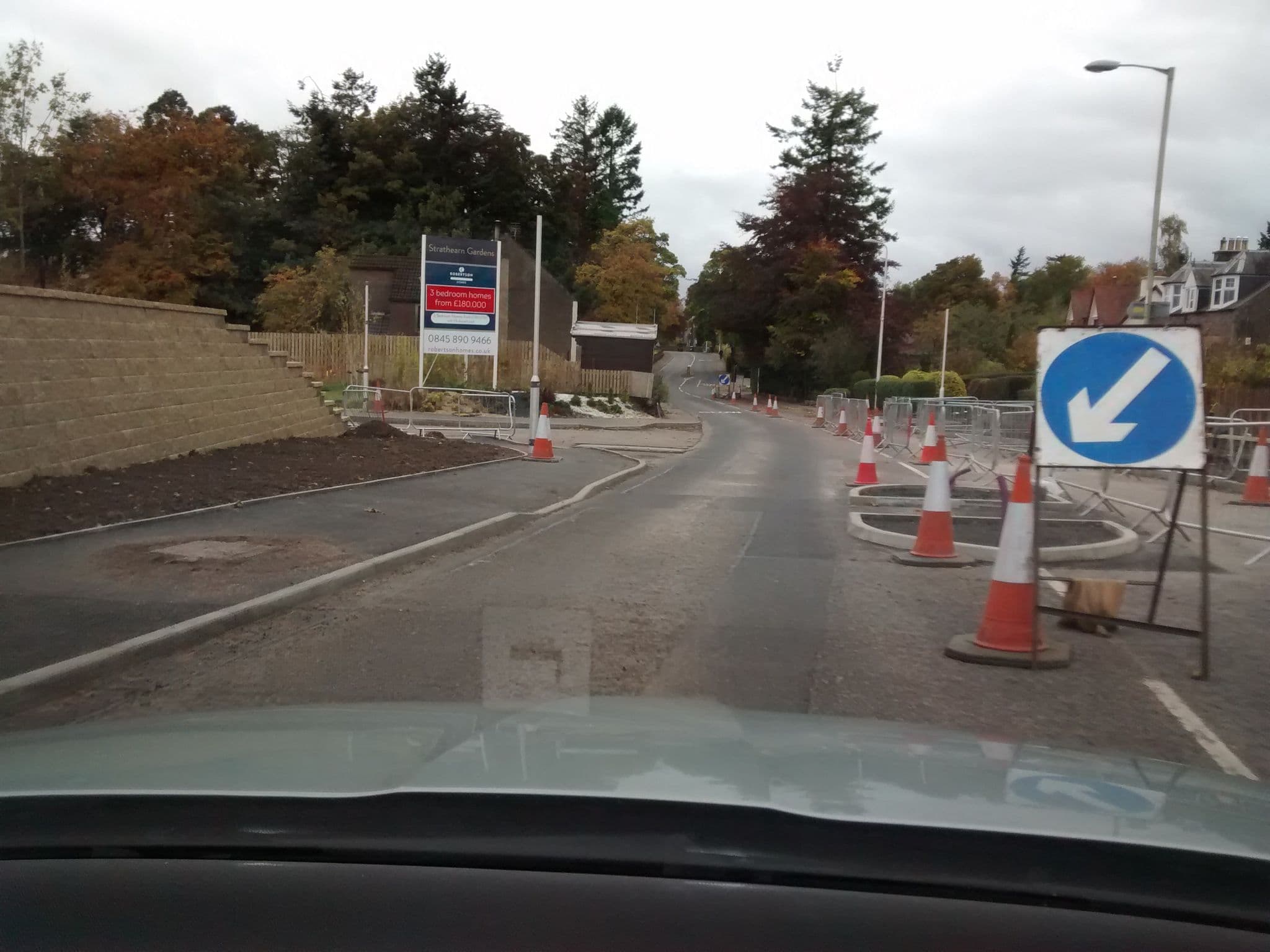 Street view near Craigpark B & B, Auchterarder — © hobgoblin (CC BY-SA · Mapillary)
