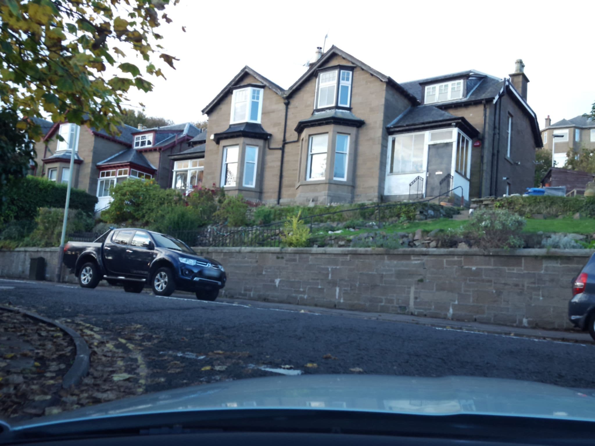 Street view near St. Leonard's Guesthouse, Dundee — © hobgoblin (CC BY-SA · Mapillary)