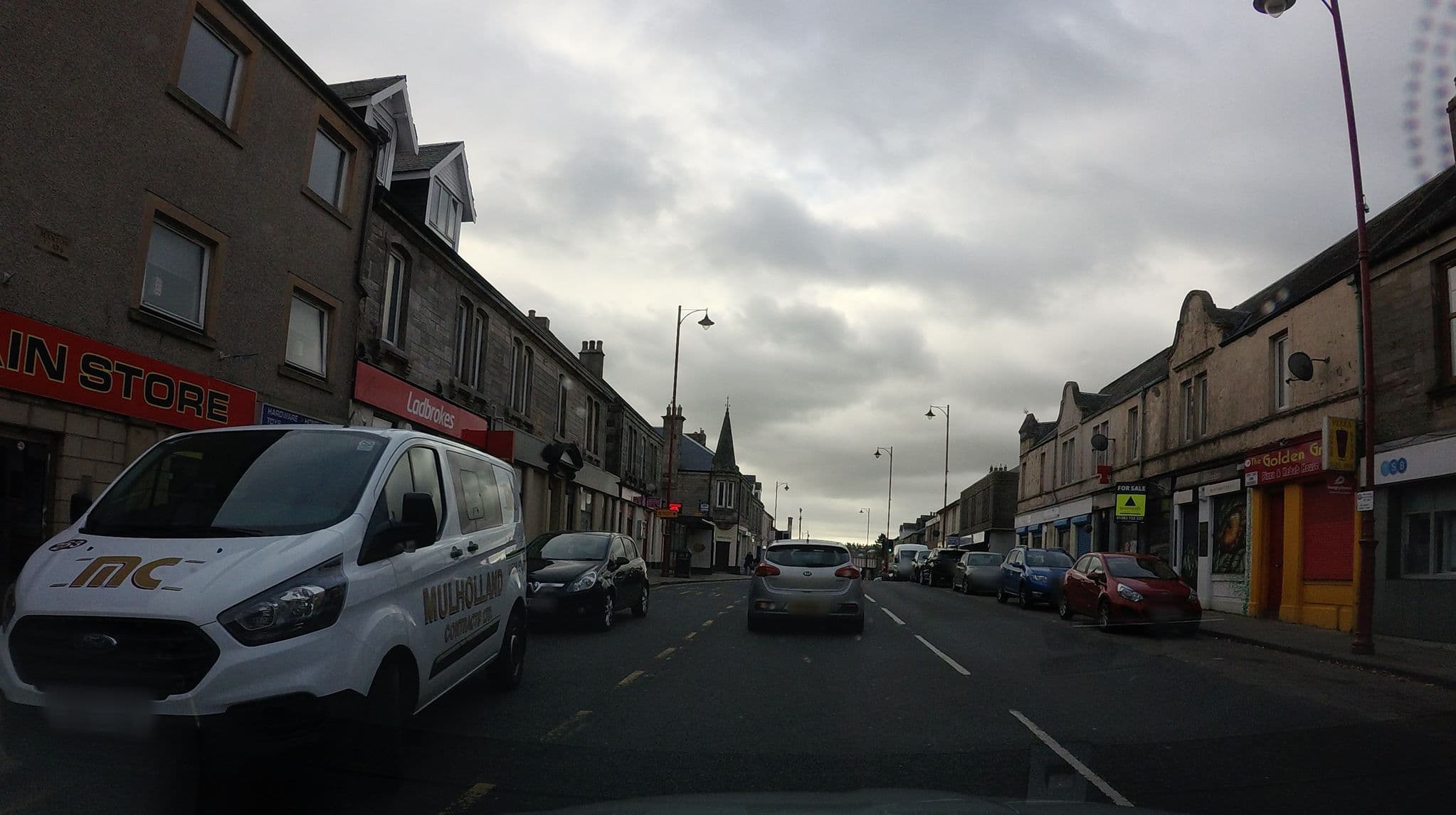 Street view near Clansman Hotel, Cowdenbeath — © hobgoblin (CC BY-SA · Mapillary)
