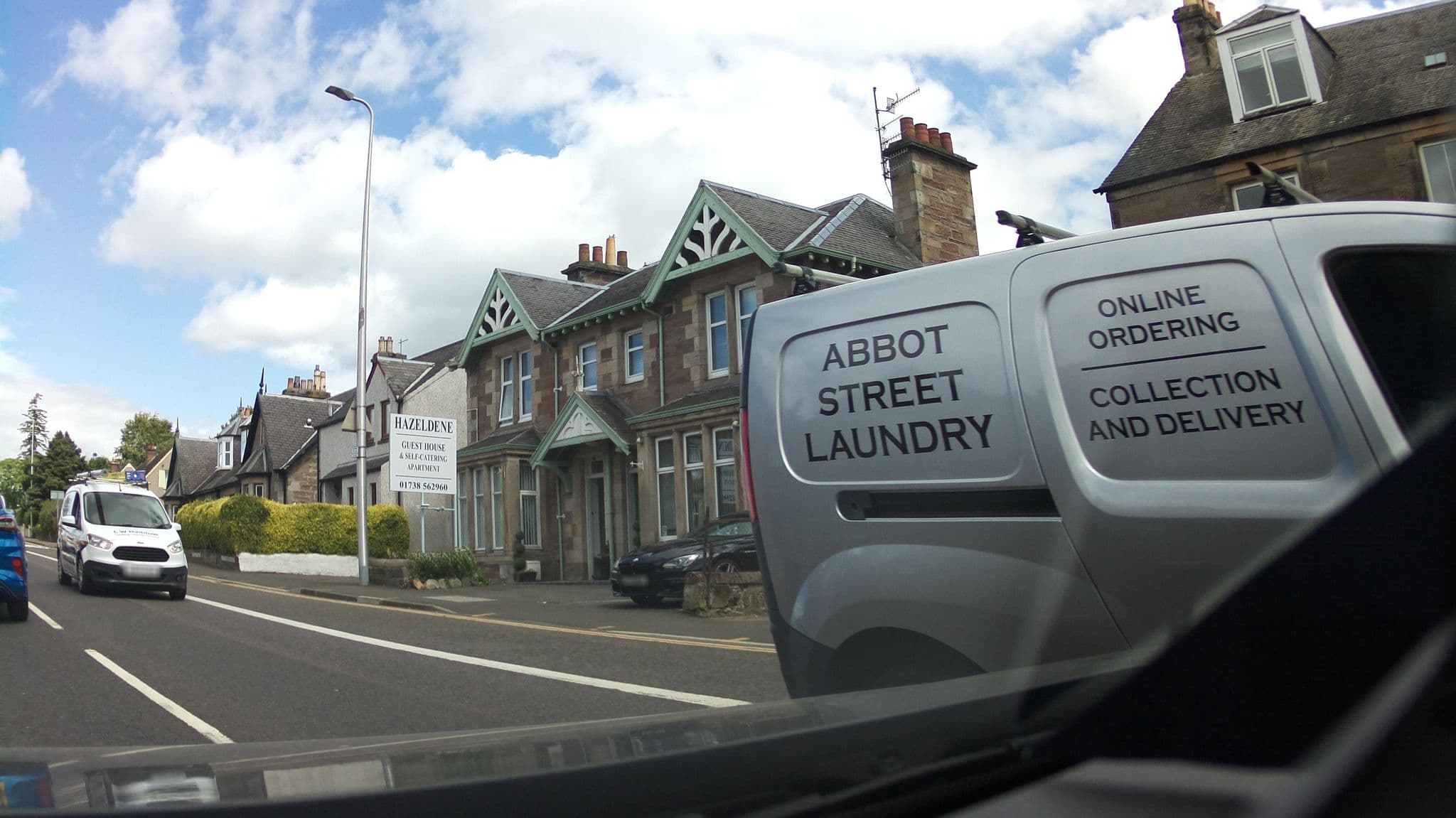 Street view near Hazeldene Guesthouse, Perth — © southglos (CC BY-SA · Mapillary)