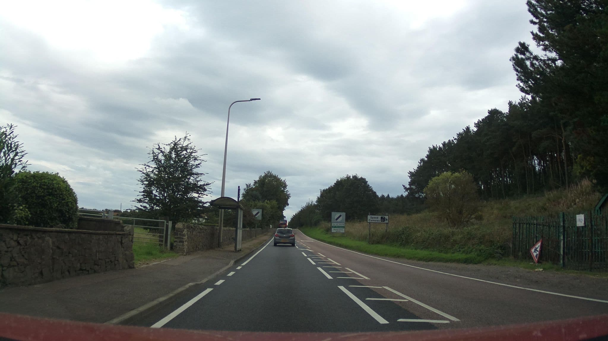 Street view near Shangri La, Leuchars — © southglos (CC BY-SA · Mapillary)