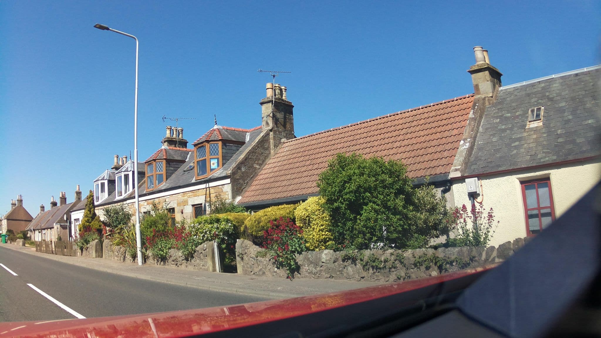 Street view near Osnaburgh Bed & Breakfast, Balmullo — © southglos (CC BY-SA · Mapillary)