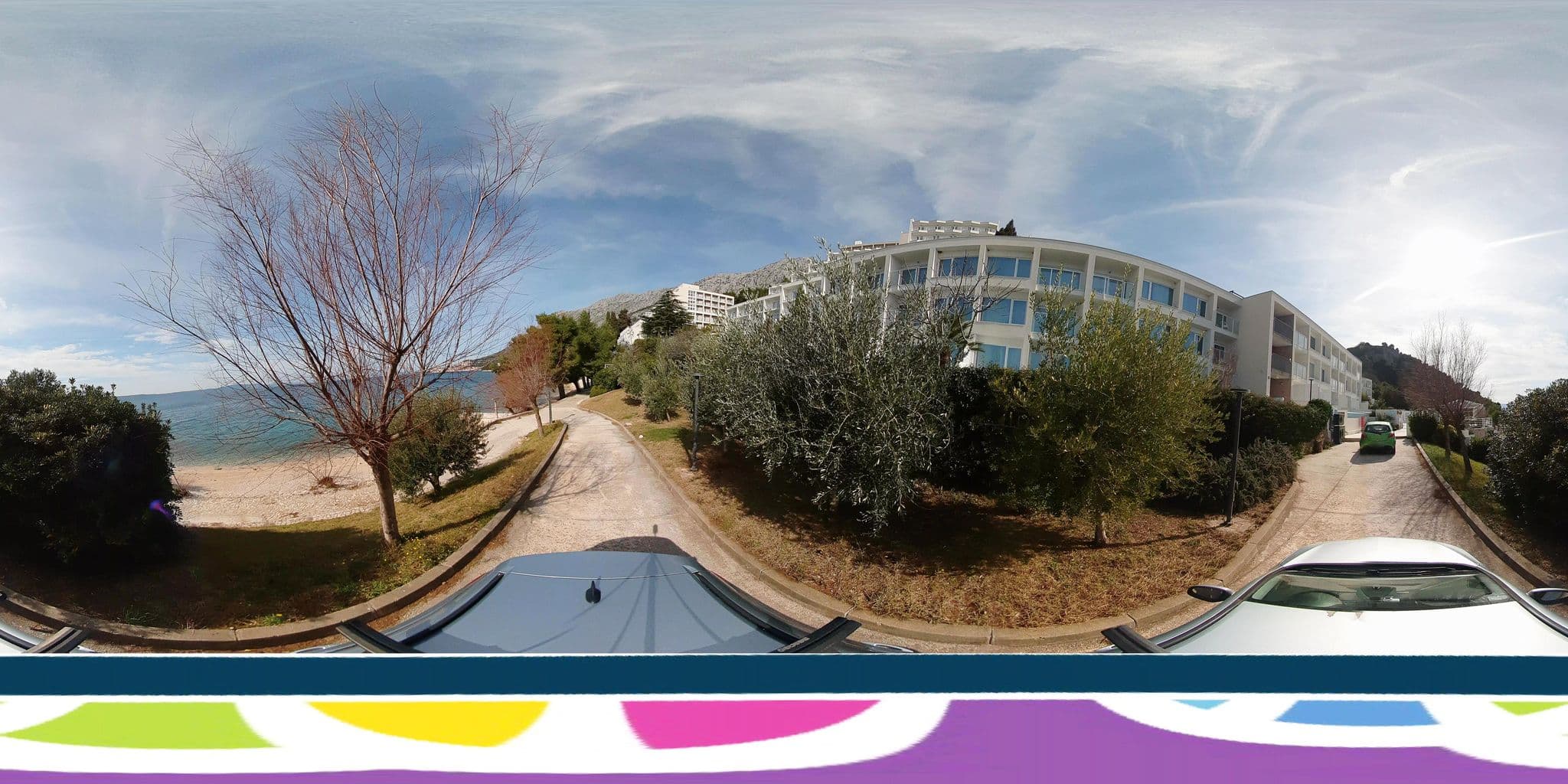 Street view near TUI BLUE Adriatic Beach Resort, Podgora — © SilvioBasic (CC BY-SA · Mapillary)