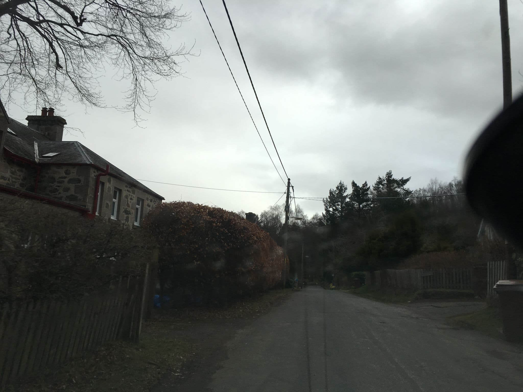 Street view near Brucannich Cottage, Kingussie — © ccbb7766 (CC BY-SA · Mapillary)