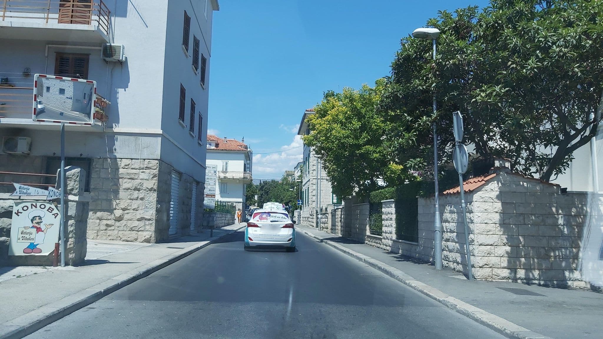Street view near Villa Müller Split, Split — © osmapper (CC BY-SA · Mapillary)