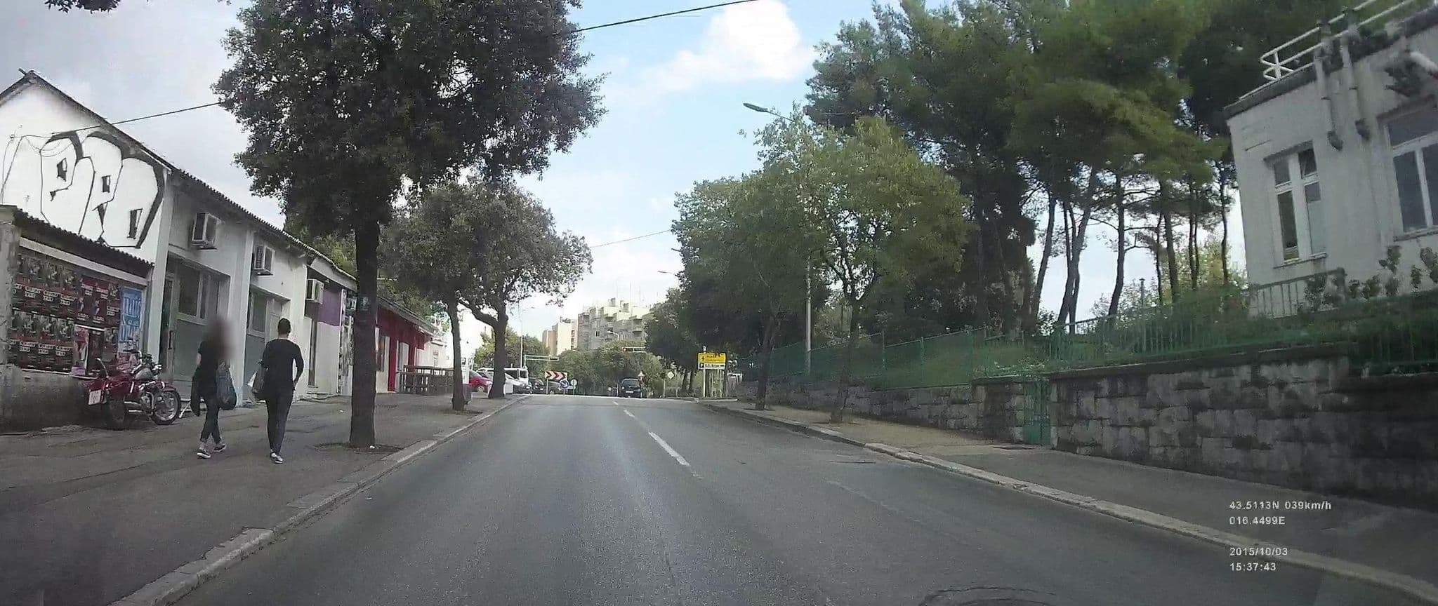 Street view near Hotel Time, Split — © idelac (CC BY-SA · Mapillary)