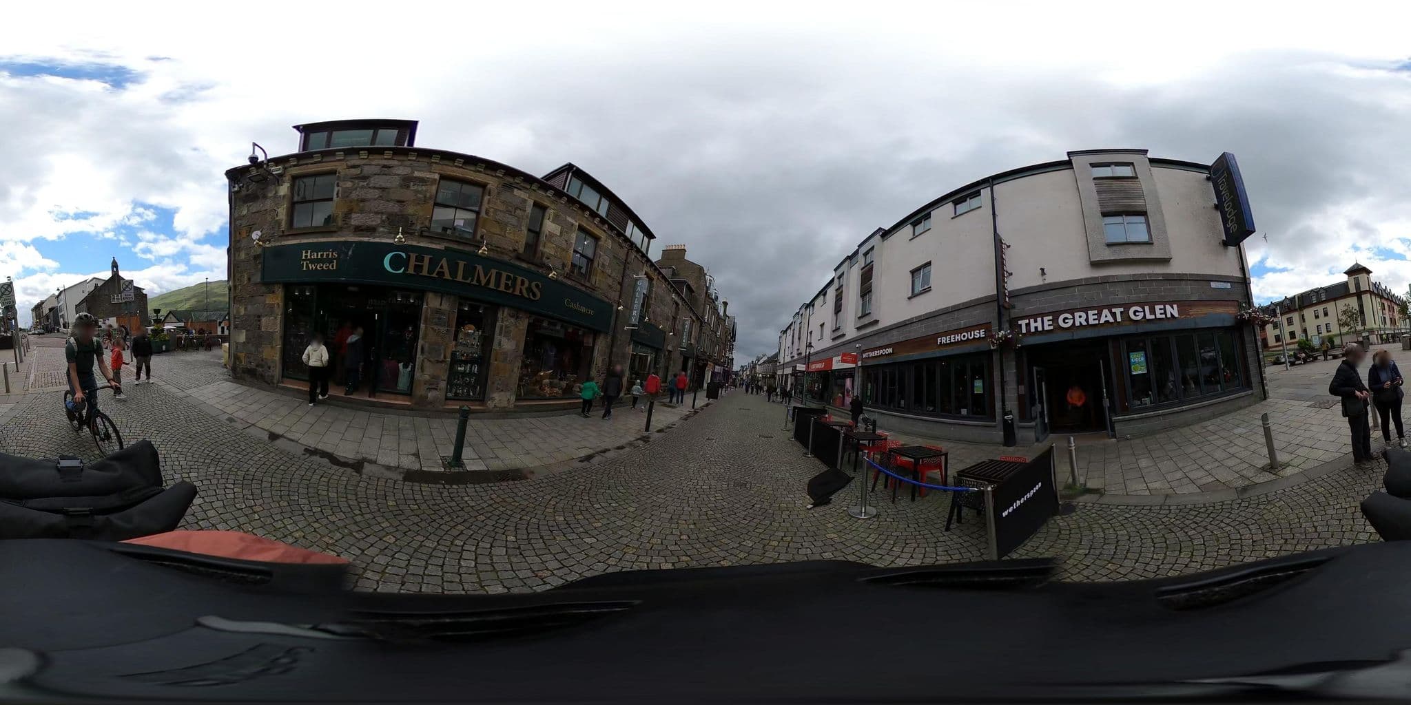 Street view near Grand Hotel, Fort William — © marksmith-orchy (CC BY-SA · Mapillary)