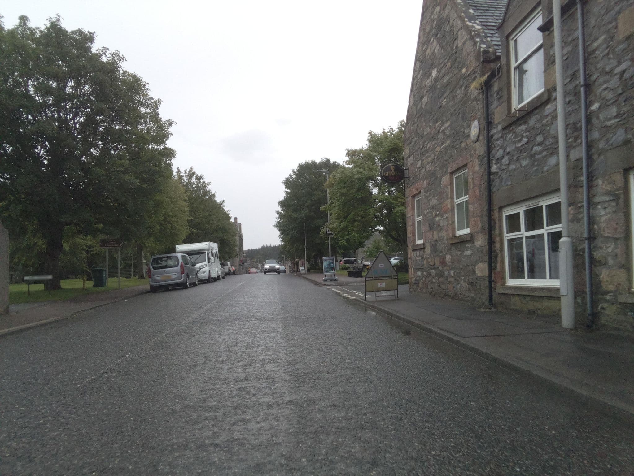 Street view near Glen Avon Hotel, Grantown on Spey — © southglos (CC BY-SA · Mapillary)