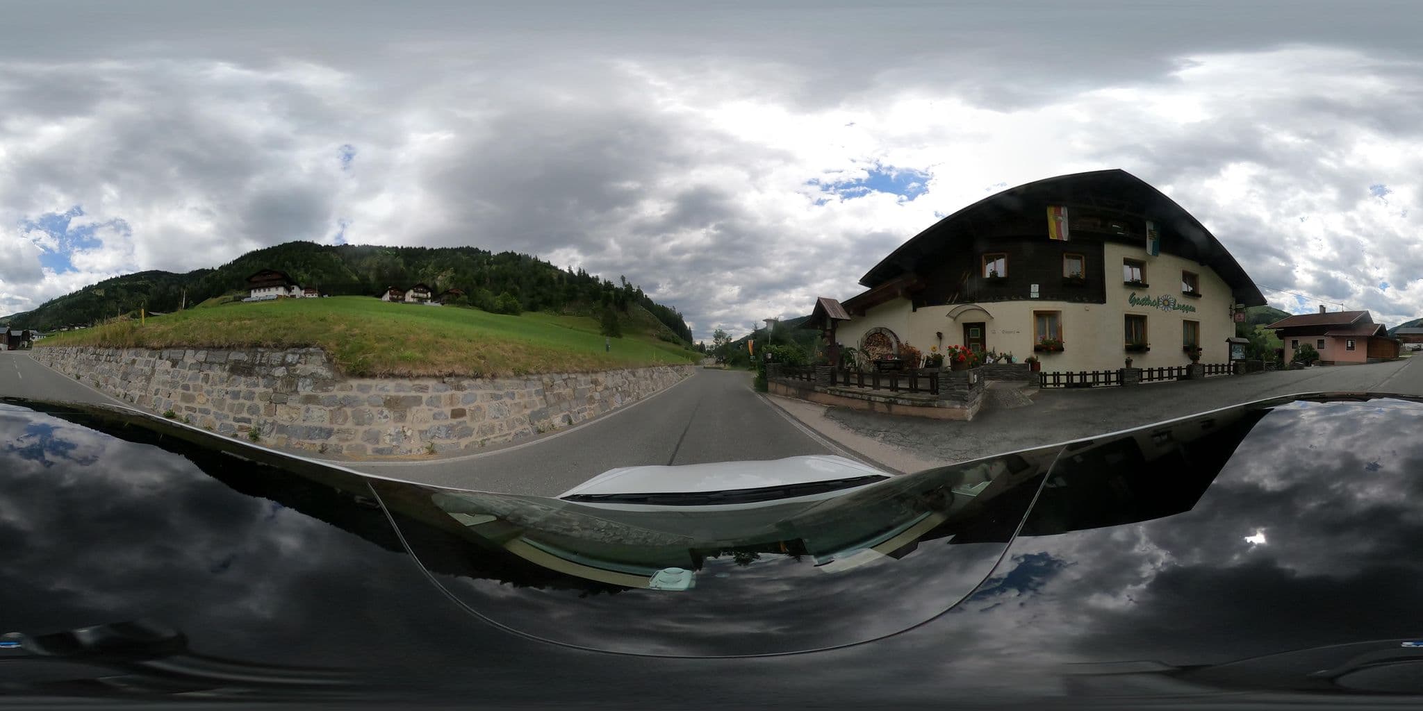 Street view near Gasthof Luggau-Camping, Tristach — © peterleth (CC BY-SA · Mapillary)