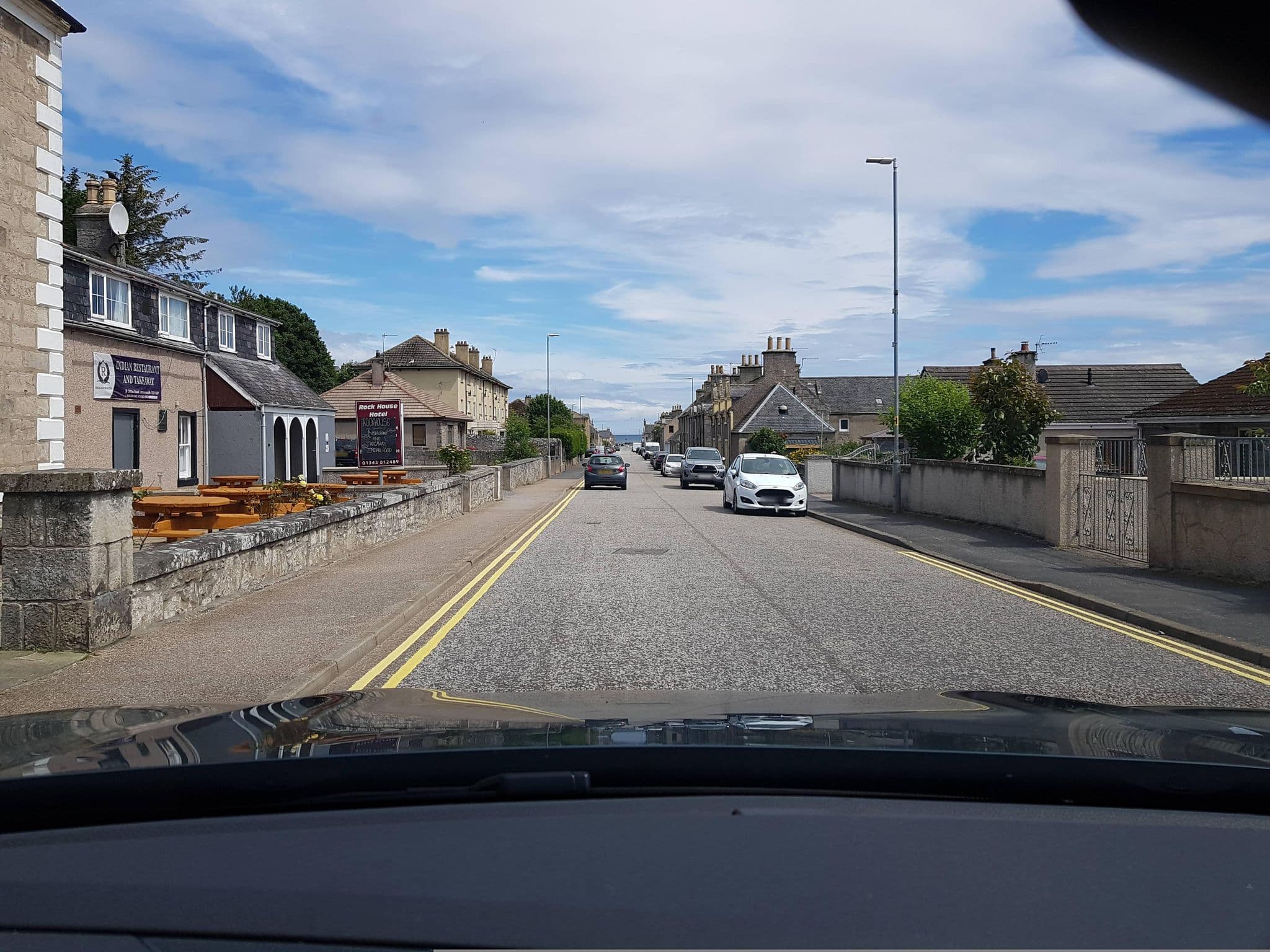 Street view near Rock House Hotel, Lossiemouth — © toho (CC BY-SA · Mapillary)