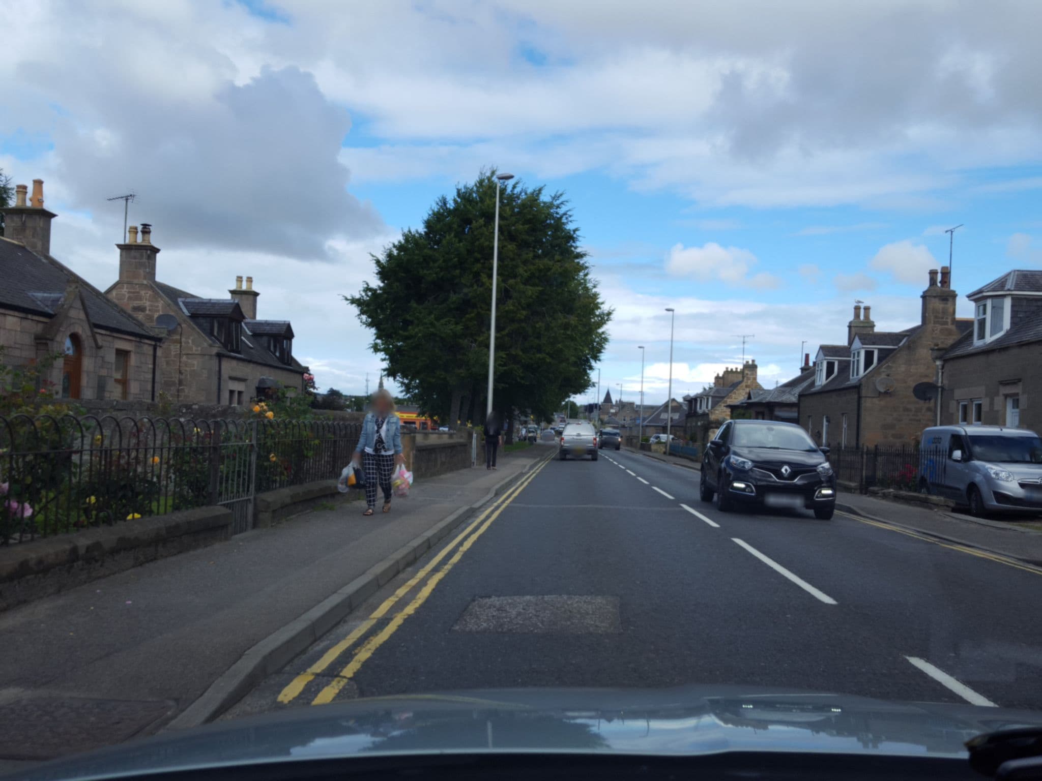 Street view near Melrose Cottage, Elgin — © hobgoblin (CC BY-SA · Mapillary)