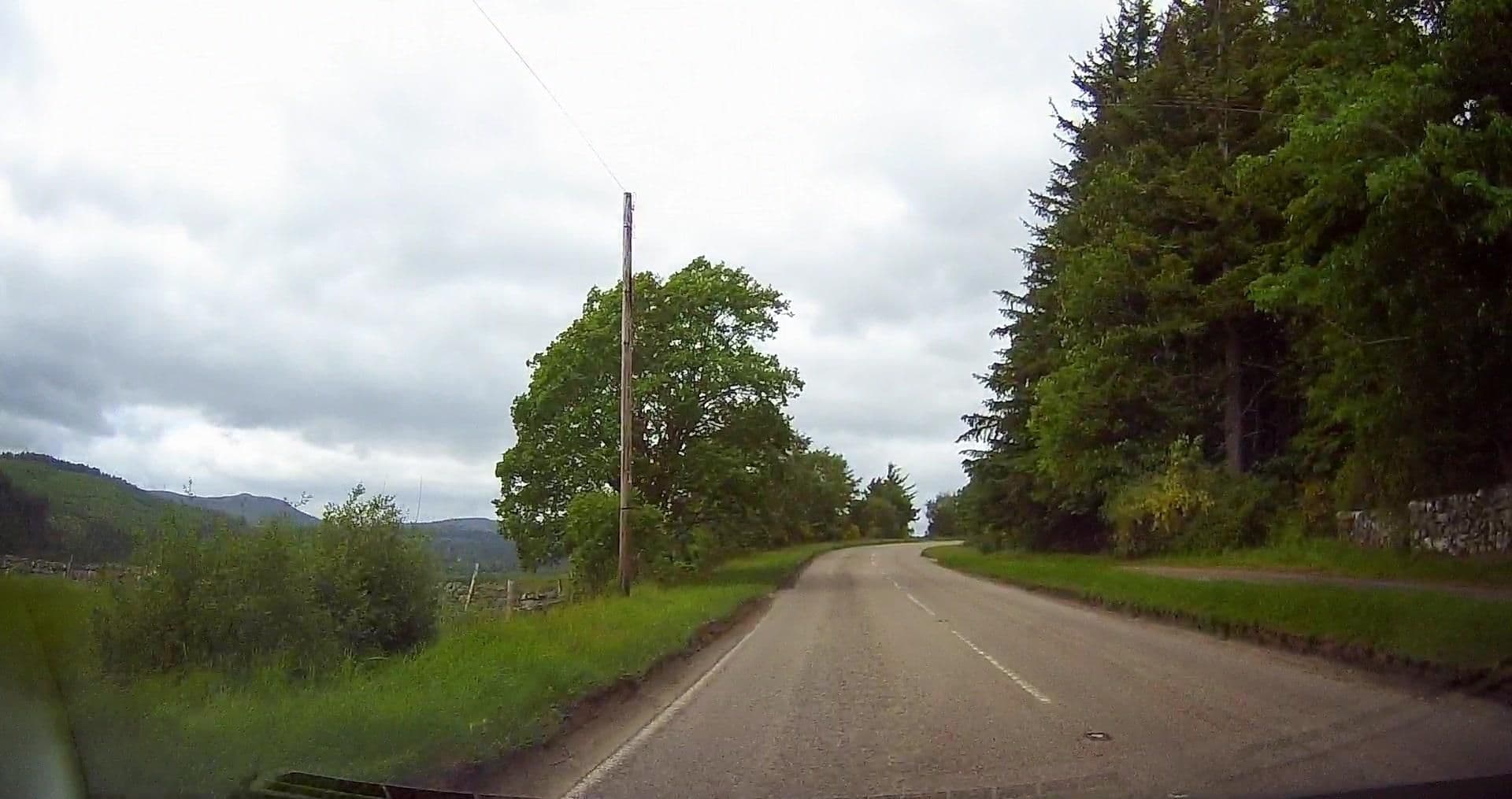 Street view near Aultnagar Lodge Hotel, Dornoch — © tallguy (CC BY-SA · Mapillary)