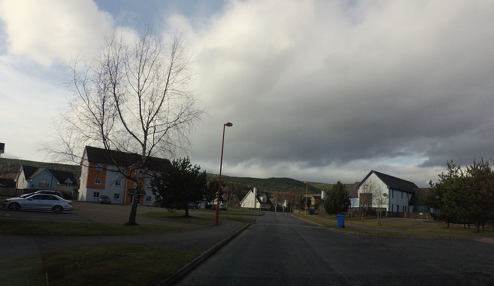 Street view near Lochan Mor Apartment, Aviemore — © hobgoblin (CC BY-SA · Mapillary)