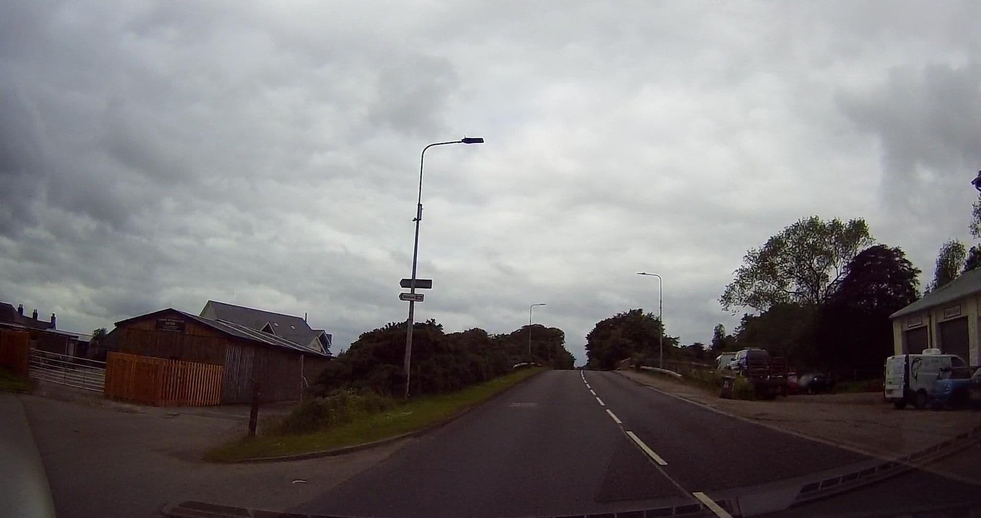 Street view near Milnclarin Holiday Homes, Golspie — © tallguy (CC BY-SA · Mapillary)
