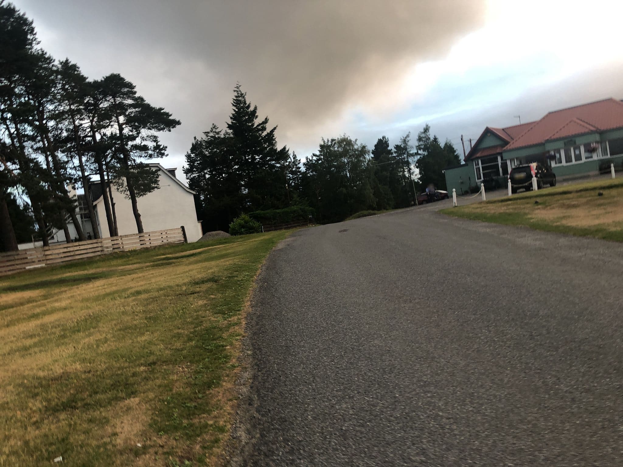 Street view near Craigerne House Hotel Newtonmore, Newtonmore — © drnoble (CC BY-SA · Mapillary)
