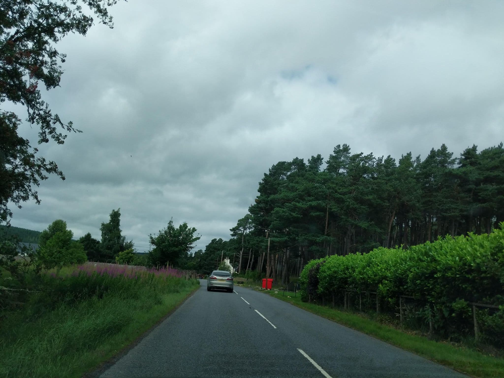Street view near Highland Hideouts, Grantown on Spey — © ccbb7766 (CC BY-SA · Mapillary)