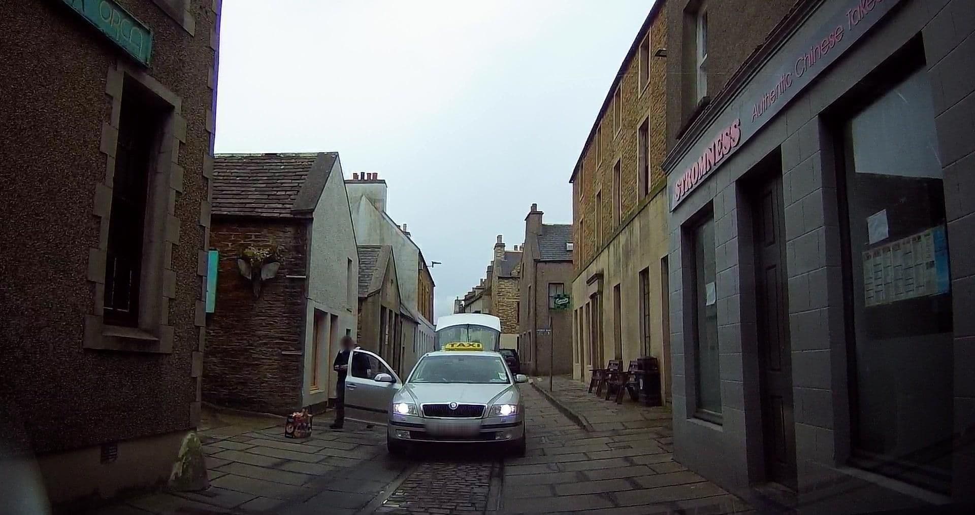 Street view near Brown's Hostel, Stromness — © tallguy (CC BY-SA · Mapillary)