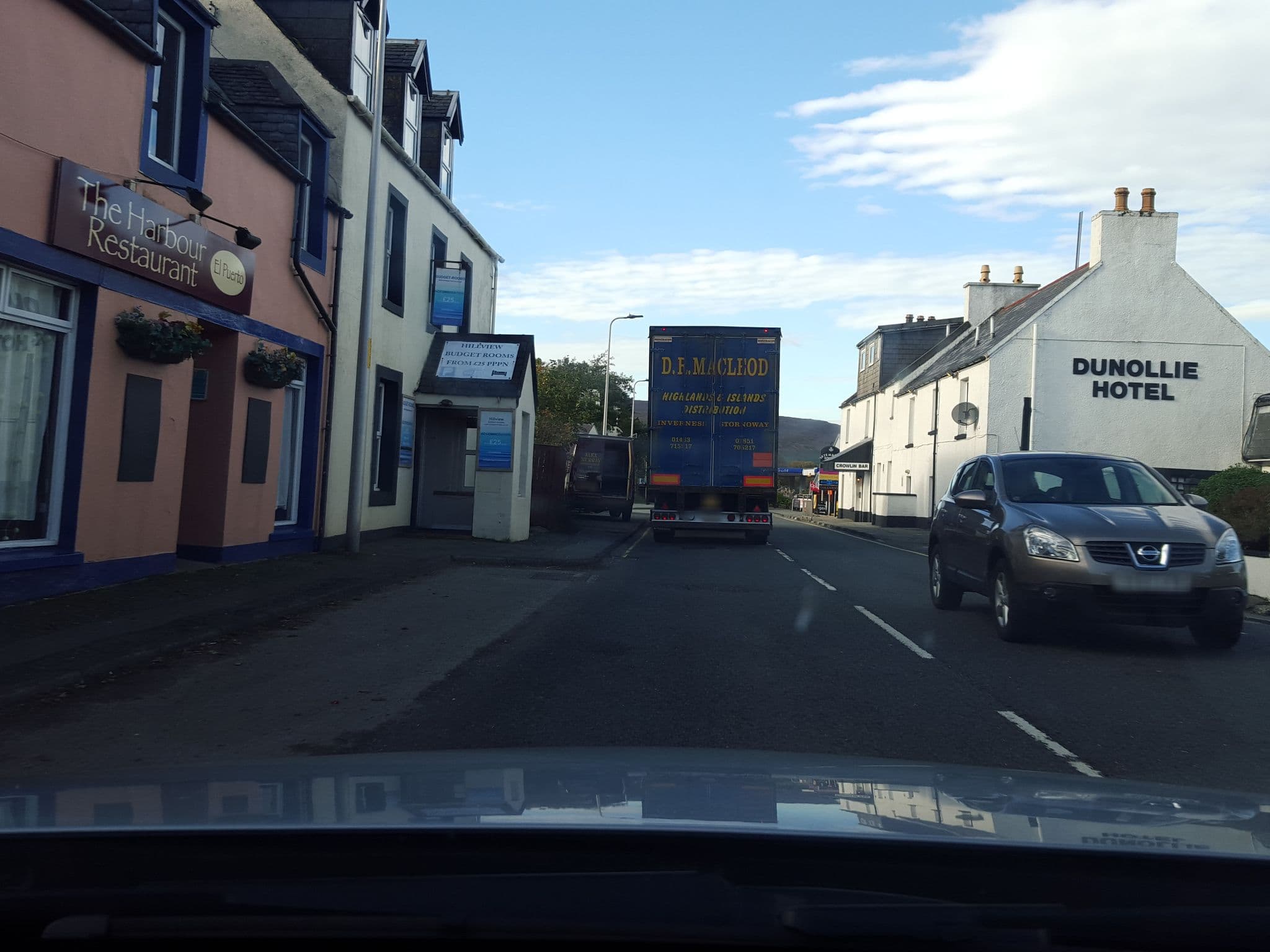 Street view near Hillview B&B, Portree — © kevo (CC BY-SA · Mapillary)