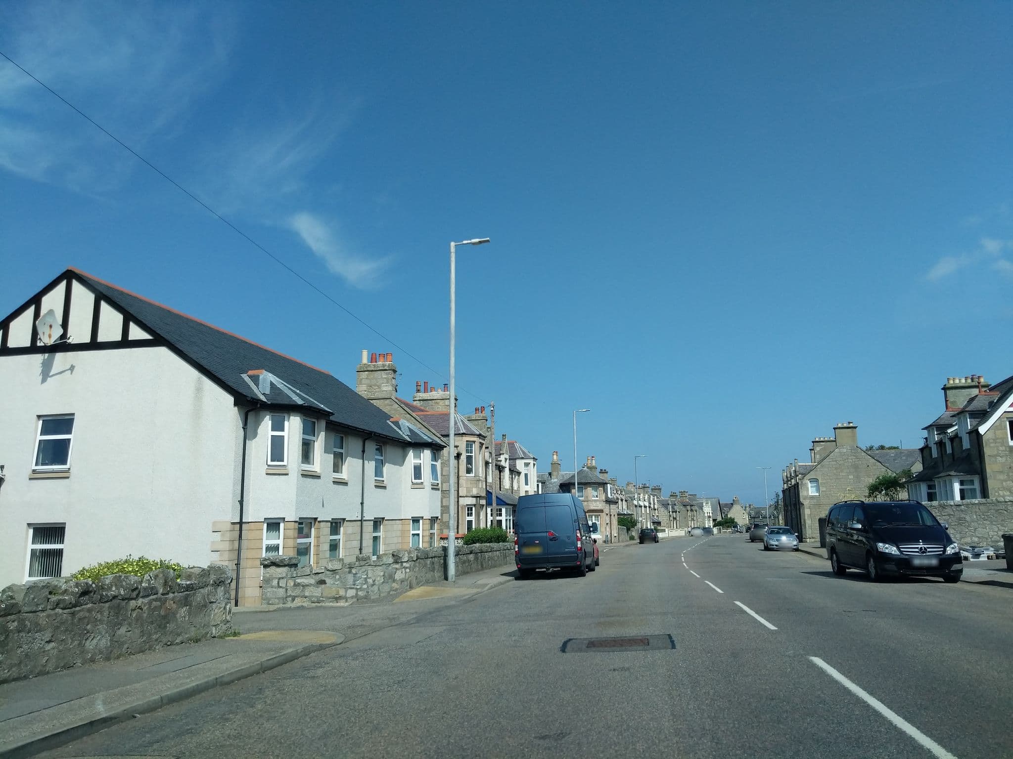 Street view near Lossiemouth Haven, Lossiemouth — © ccbb7766 (CC BY-SA · Mapillary)