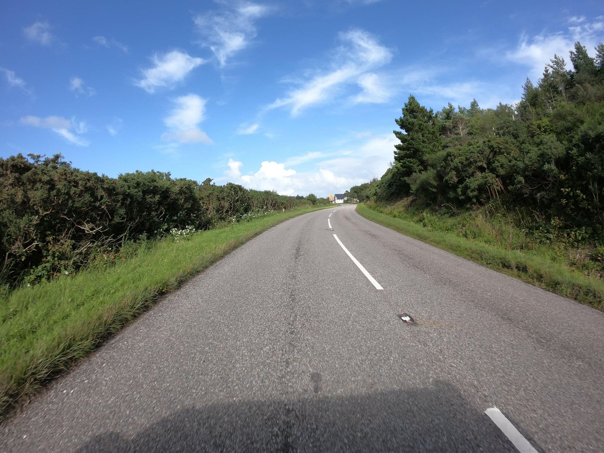 Street view near Drumchork Lodge Hotel, Ullapool — © joostjakob (CC BY-SA · Mapillary)