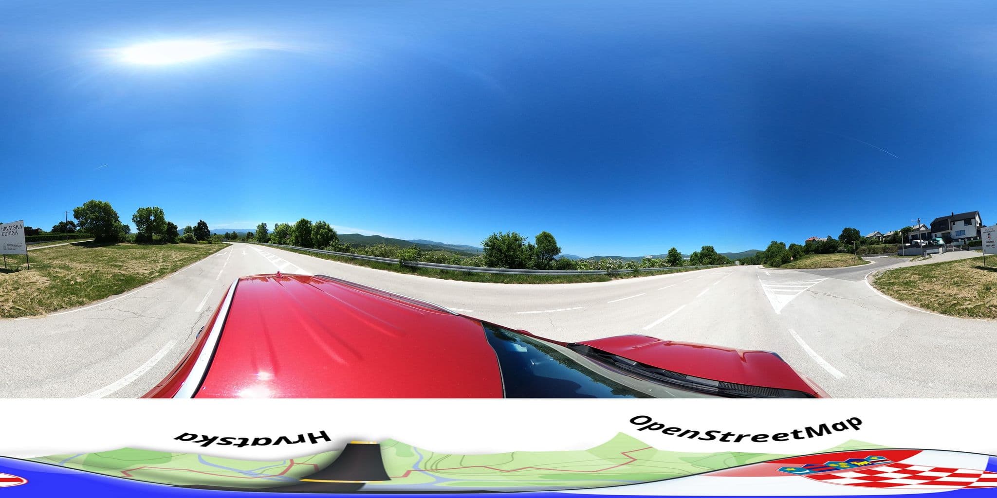 Street view near Villa Plitvice Sun, Gračac — © hbogner (CC BY-SA · Mapillary)