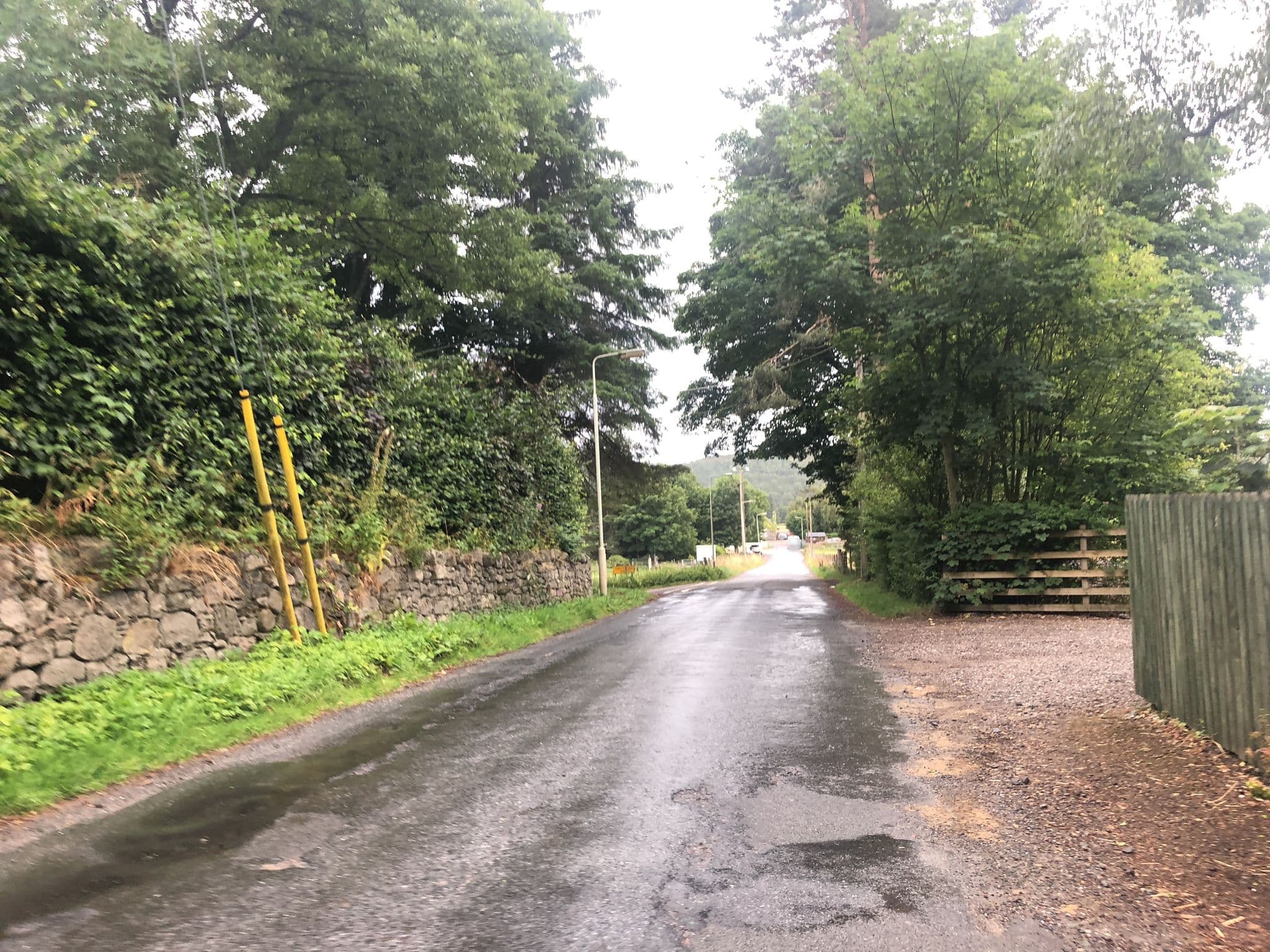 Street view near Vetlanda Cottage, Newtonmore — © drnoble (CC BY-SA · Mapillary)